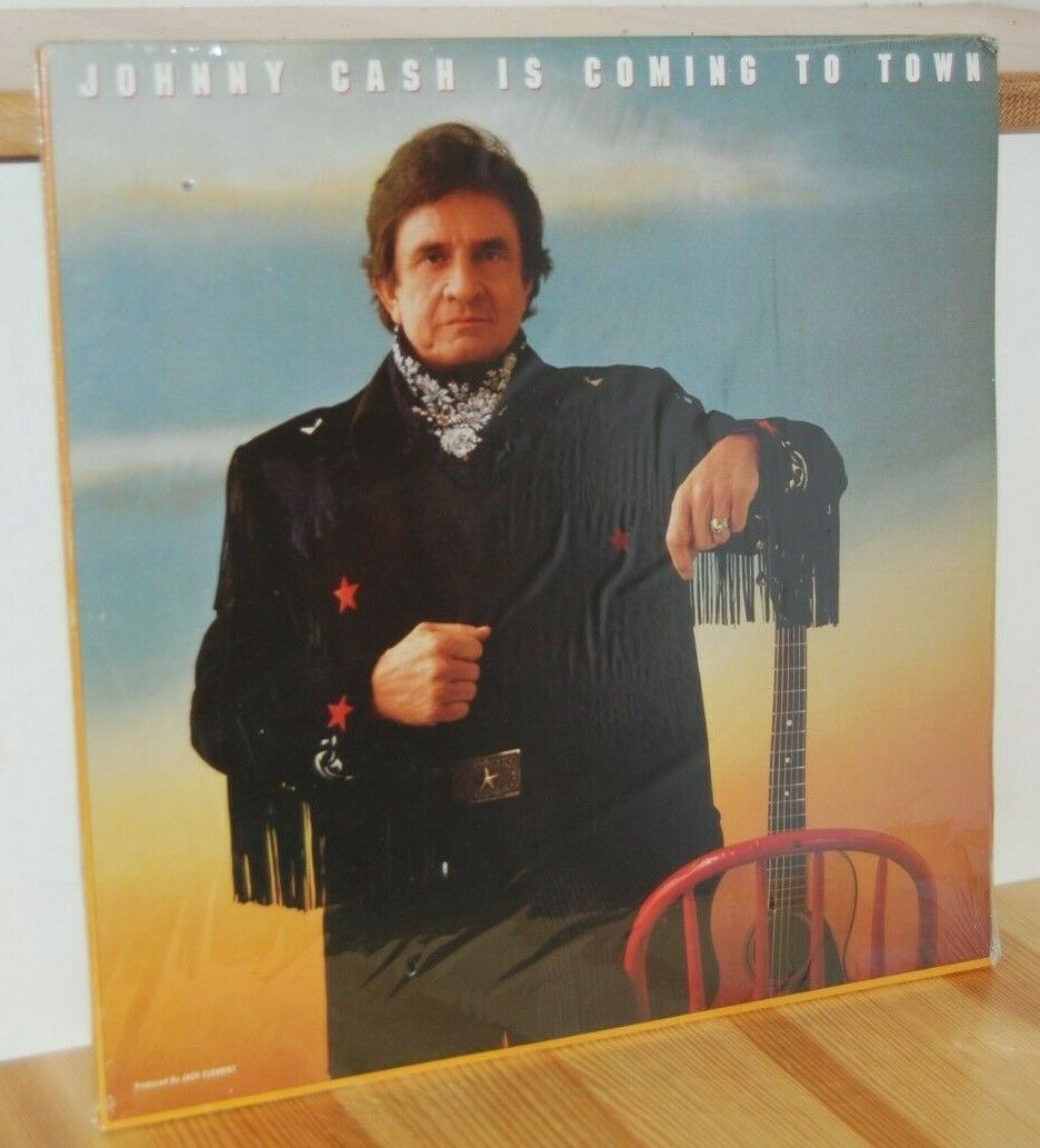 JOHNNY CASH Is Coming to Town LP Vinyl MINT SEALED