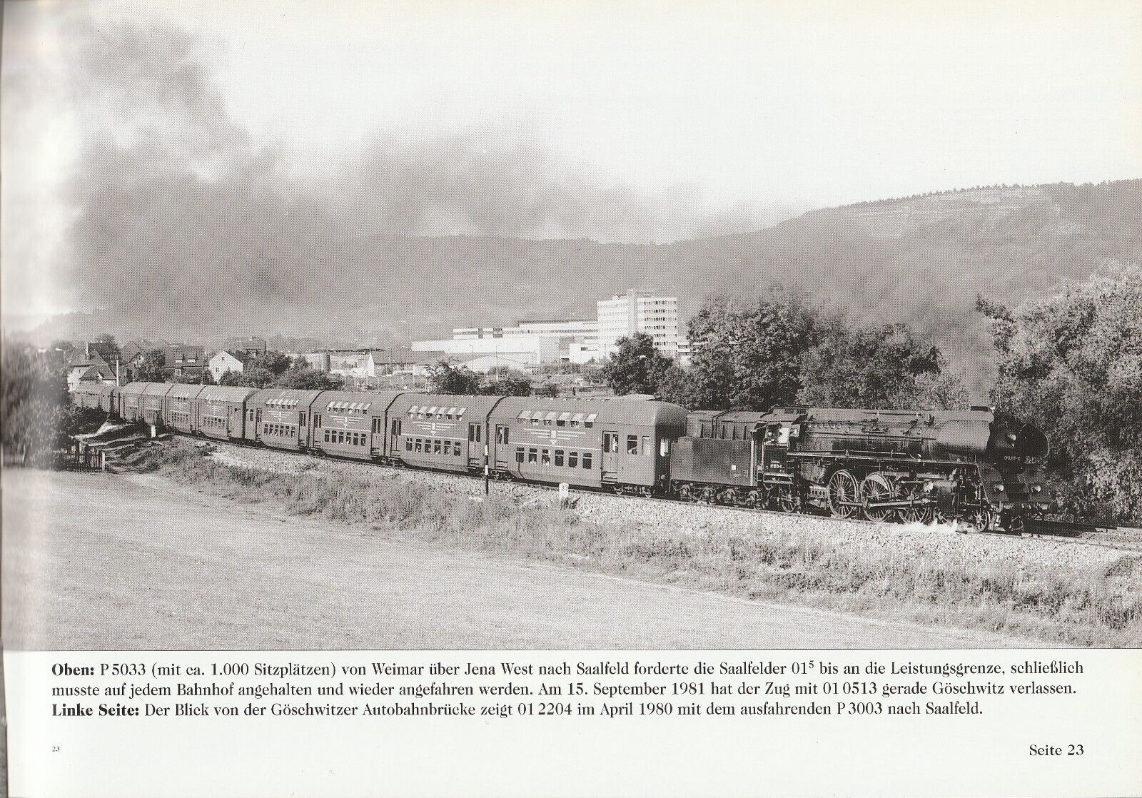 Railway Image Archive 2: 01-Farewell in Saalfeld | Steam Locomotive Book