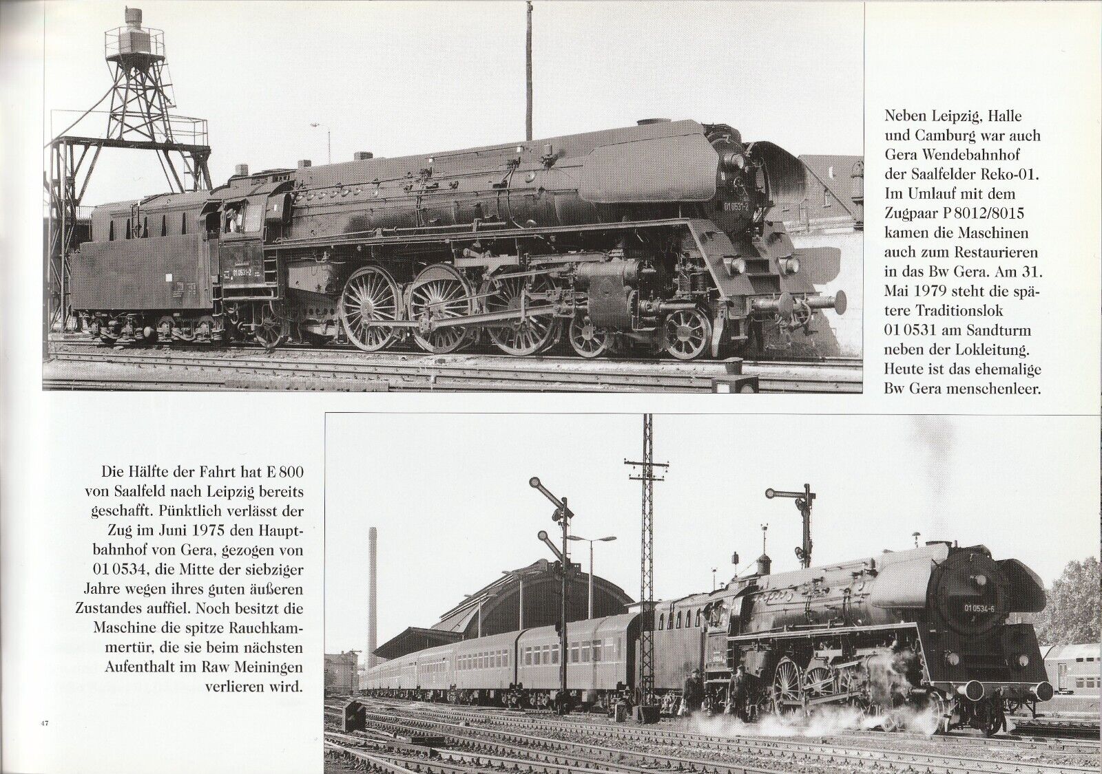 Railway Image Archive 2: 01-Farewell in Saalfeld | Steam Locomotive Book