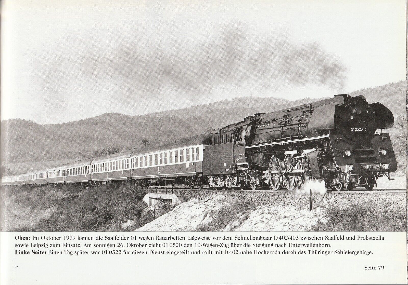 Railway Image Archive 2: 01-Farewell in Saalfeld | Steam Locomotive Book