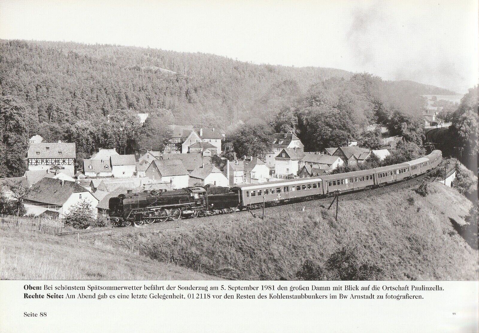 Railway Image Archive 2: 01-Farewell in Saalfeld | Steam Locomotive Book