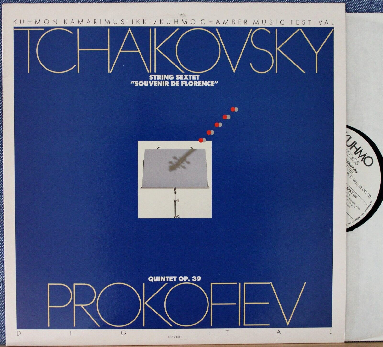 Kagan; etc Tchaikovsky Sextet) + Prokofiev (Quintet) Kuhmo KKKY 007 dig NM