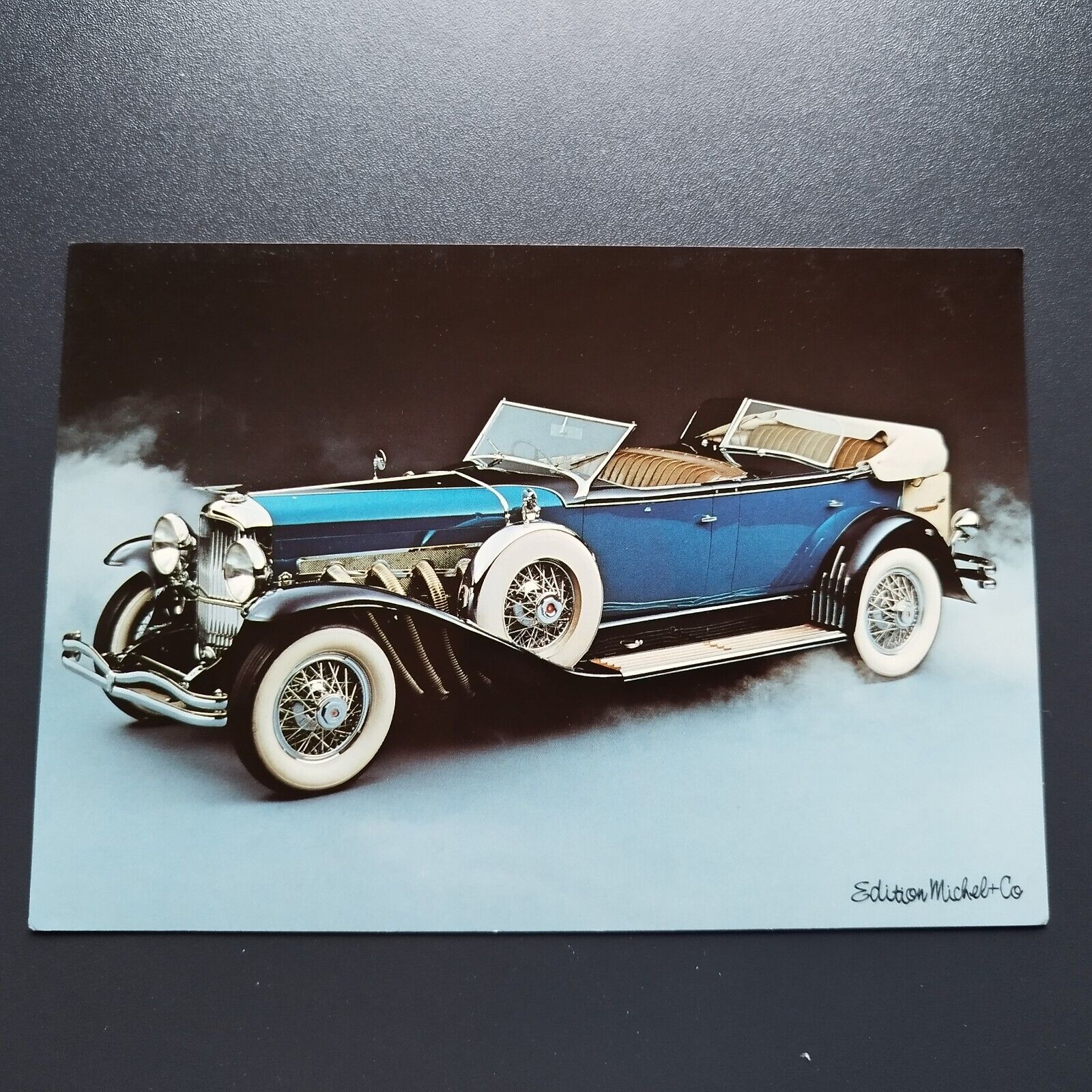 Duesenberg Dual Cowl Phaeton 1929Postcard published by Michel+Co