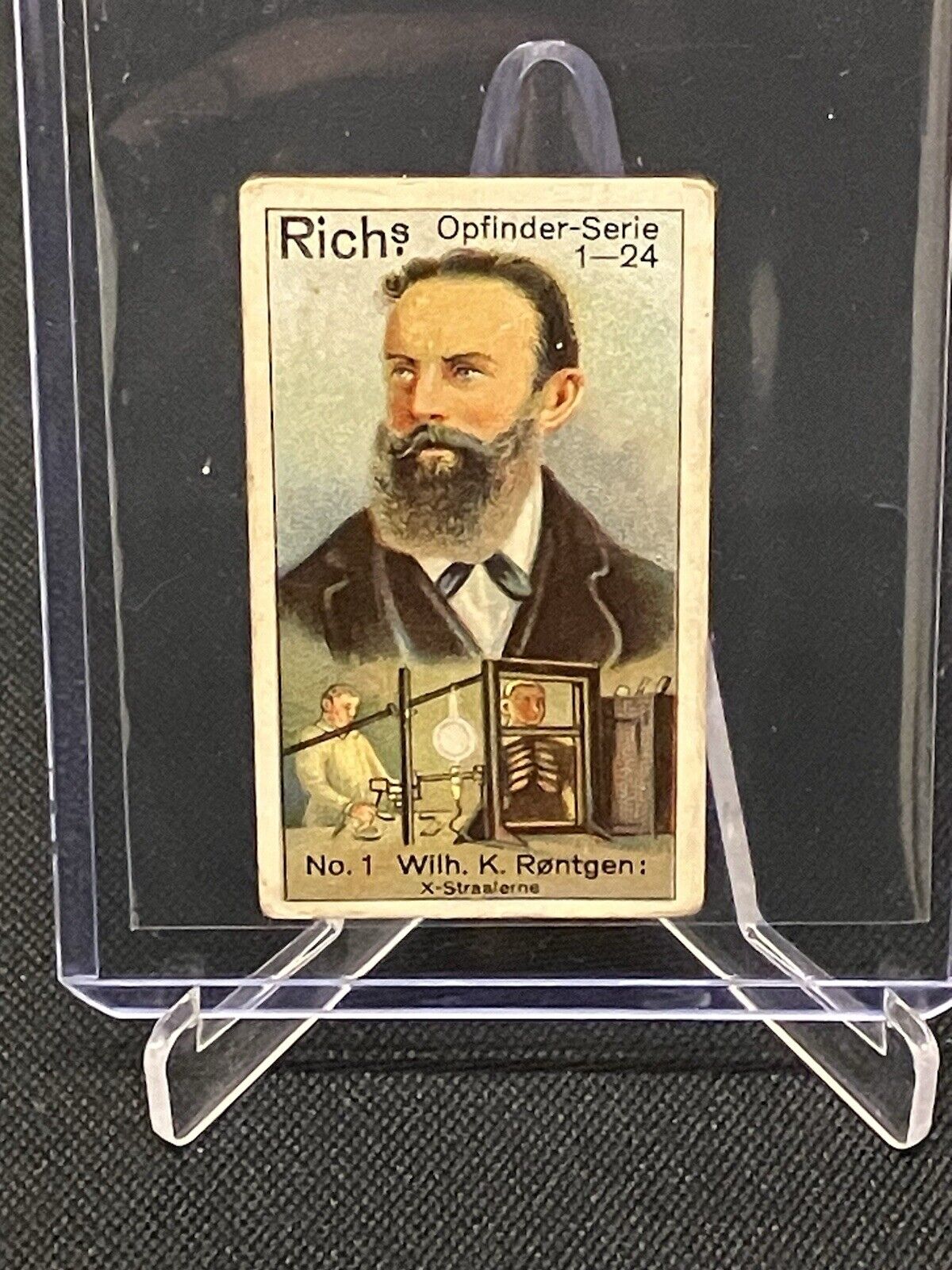 1927 Rich’s Collectors Vintage Inventor Series Wilhelm Conrad Röntgen #1