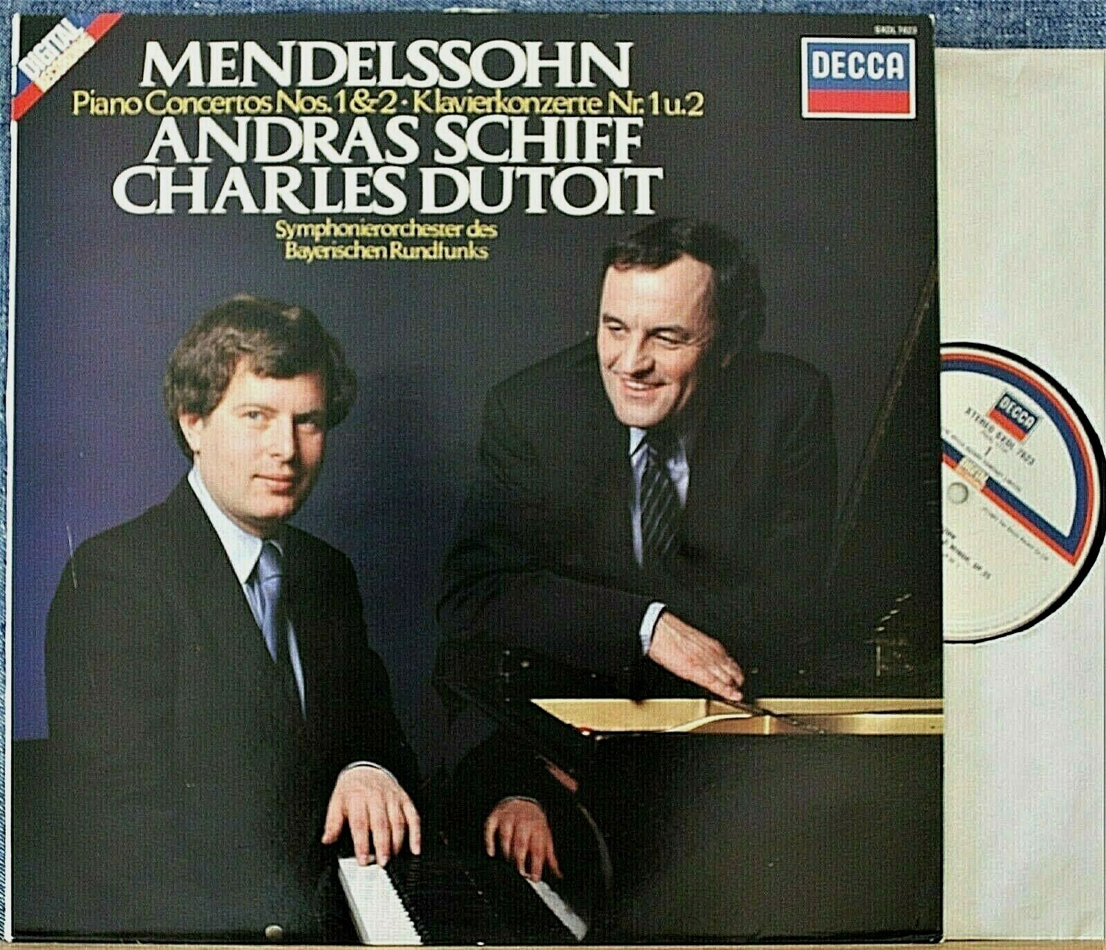 Schiff; Dutoit Mendelssohn (Piano concertos) Decca SXDL 7623 dig NM