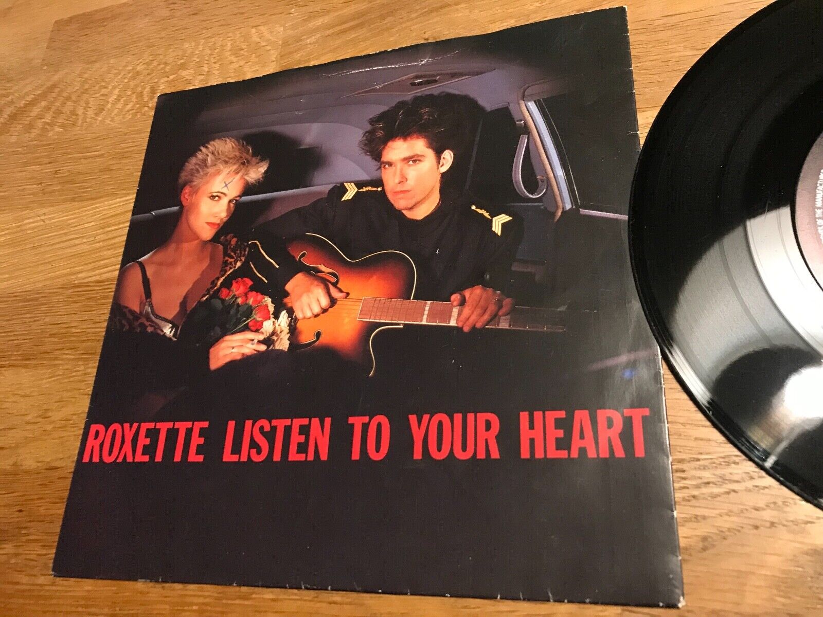 ROXETTE "LISTEN TO YOUR HEART/ (I COULD NEVER) GIVE YOU UP" 1988 EMI SWEDEN NCB*