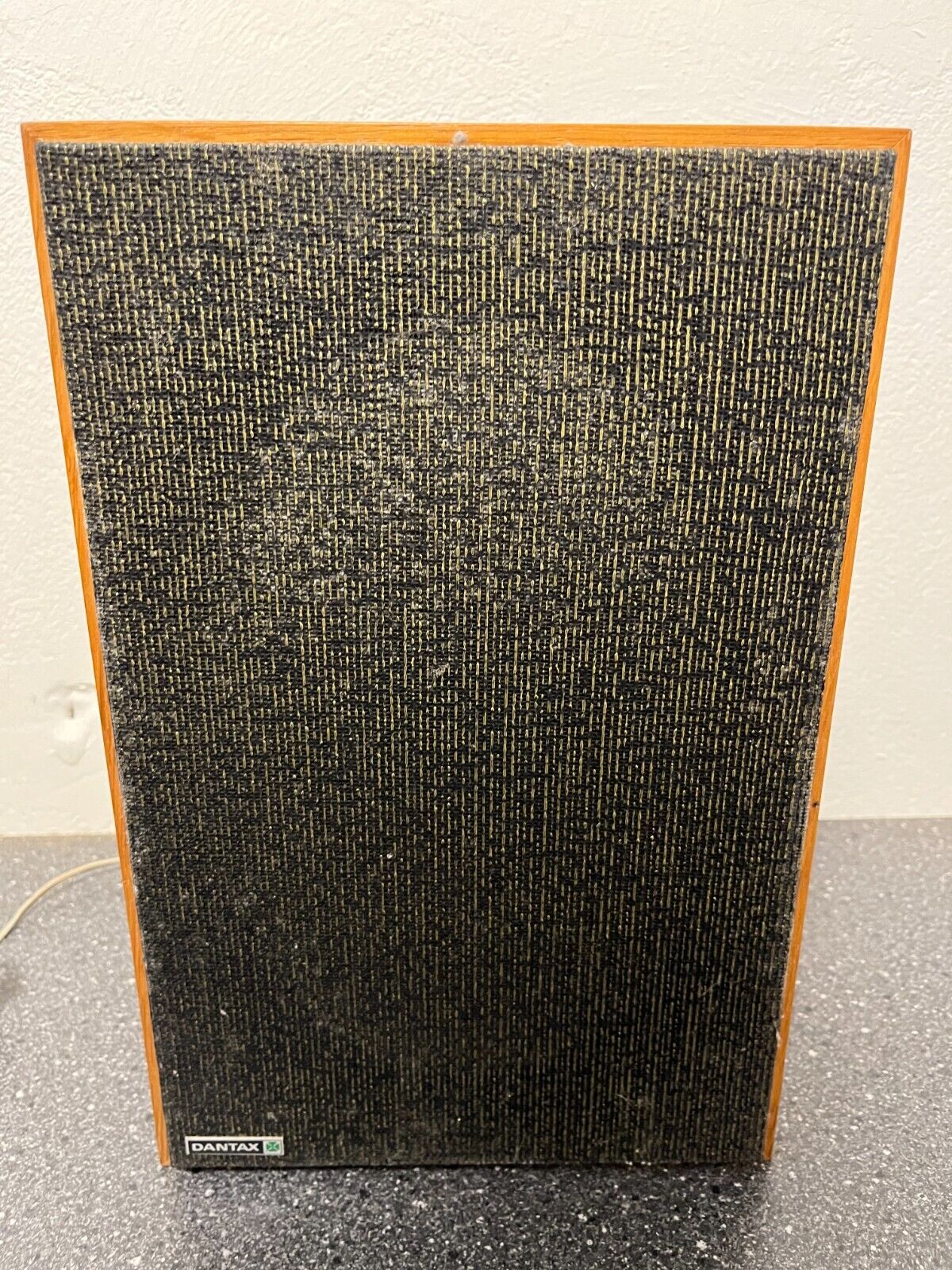 Vintage Dantax Speaker | Wooden Cabinet | Tested  Working - MCM Audio 1960s