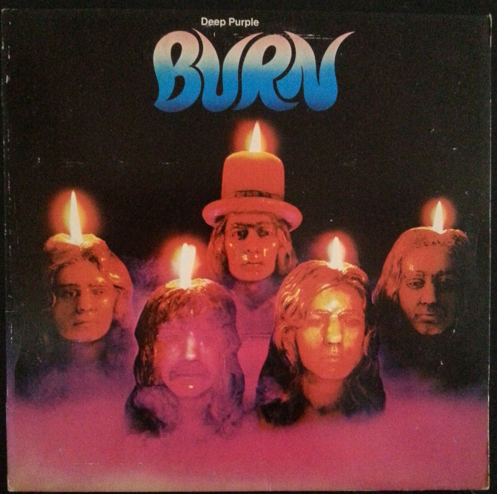 DEEP PURPLE BURN DANISH LP 1974 BLACKMORE COVERDALE HUGHES LORD PAICE ROCK PSYCH