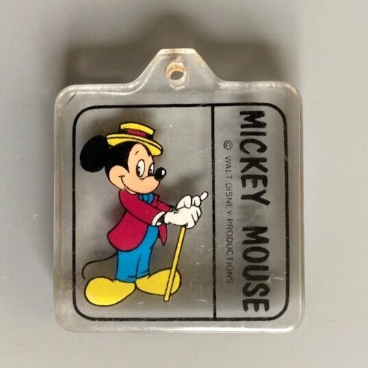 Mickey Mouse Made in Denmark Keychain