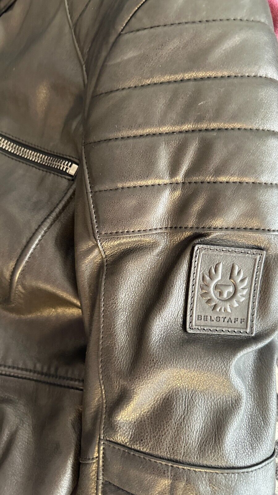 Belstaff Mens Leather Jacket - Weybridge