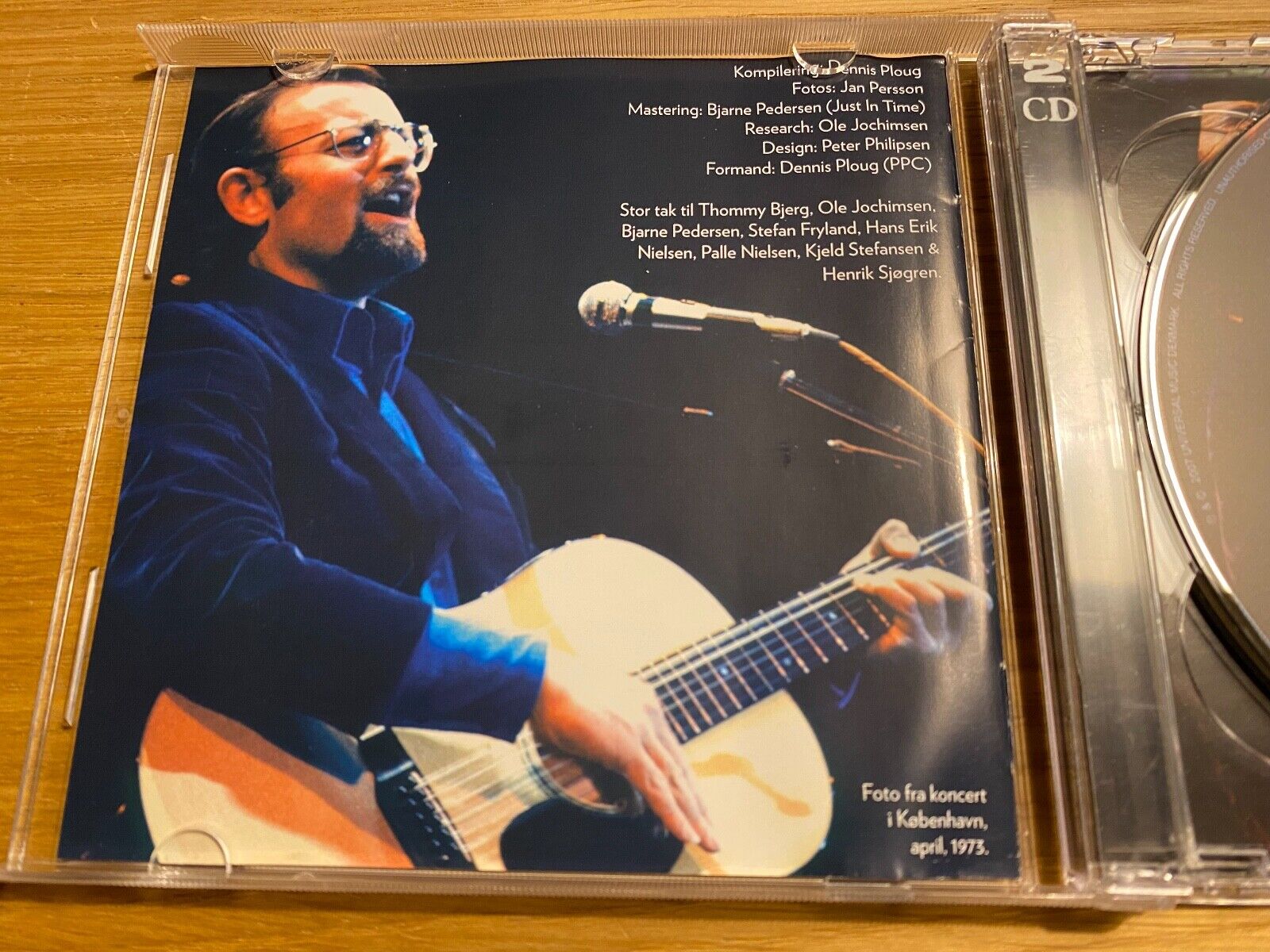 ROGER WHITTAKER "THE DANISH COLLECTION" 2007 2 X CD SET 34 TRACKS PHILIPS PLOUG