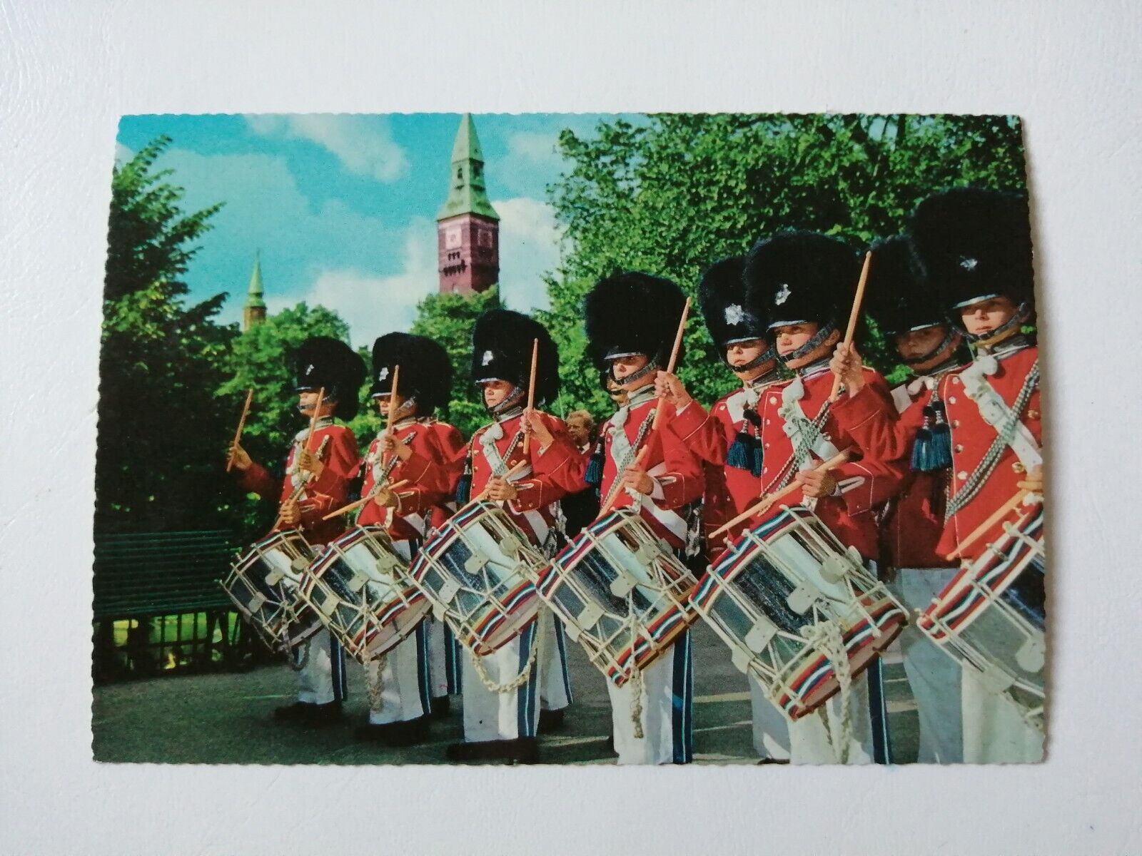 Vintage Danish postcardCopenhagenThe boy-guard of TivoliUnposted1970s