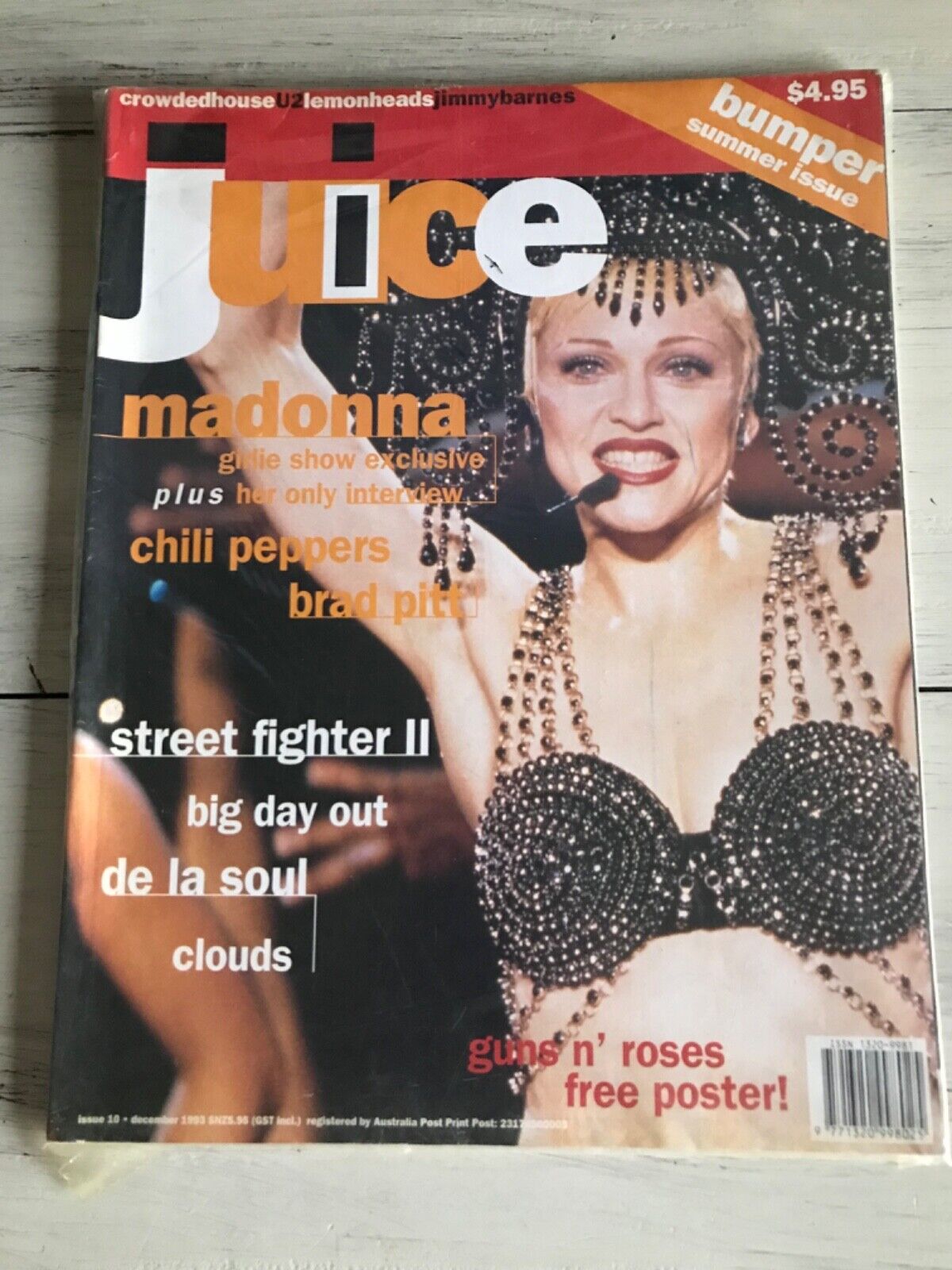 Madonna Juice Magazine 1993 Australia