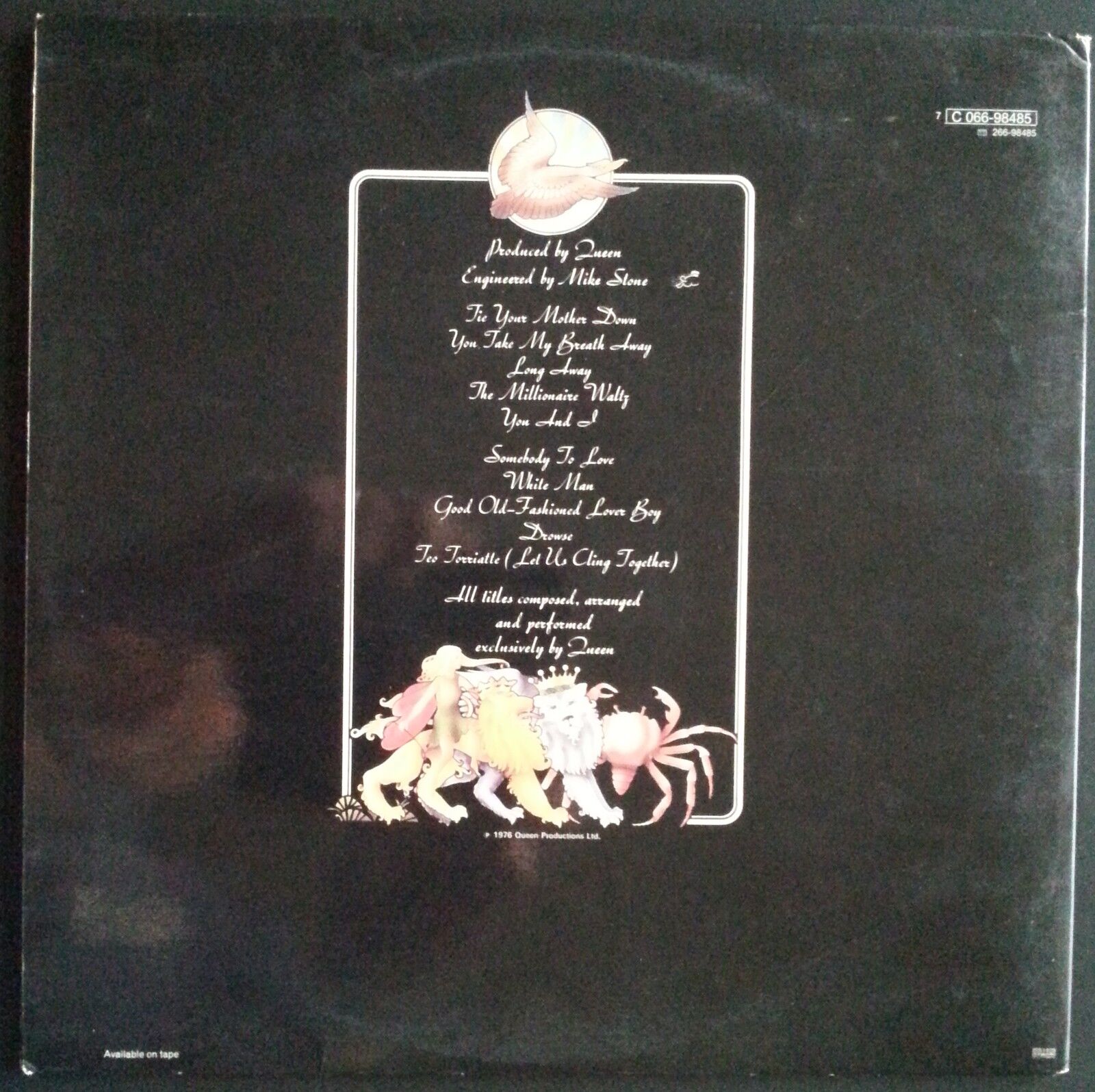 QUEEN THE RACES SWEDISH GATEFOLD LP 1976 FREDDIE MERCURY BRIAN MAY