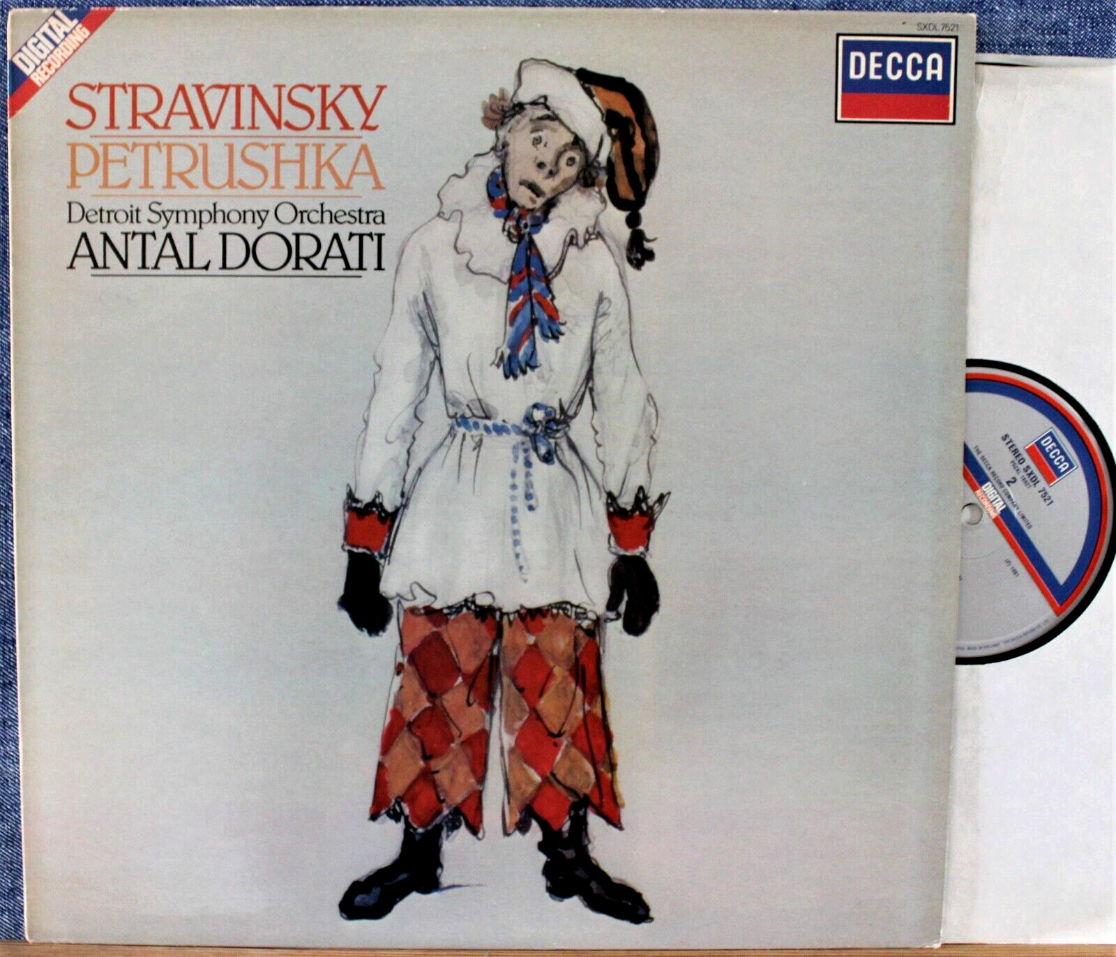 Dorati Stravinsky (Petrushka) Decca SXDL 7521 dig NM