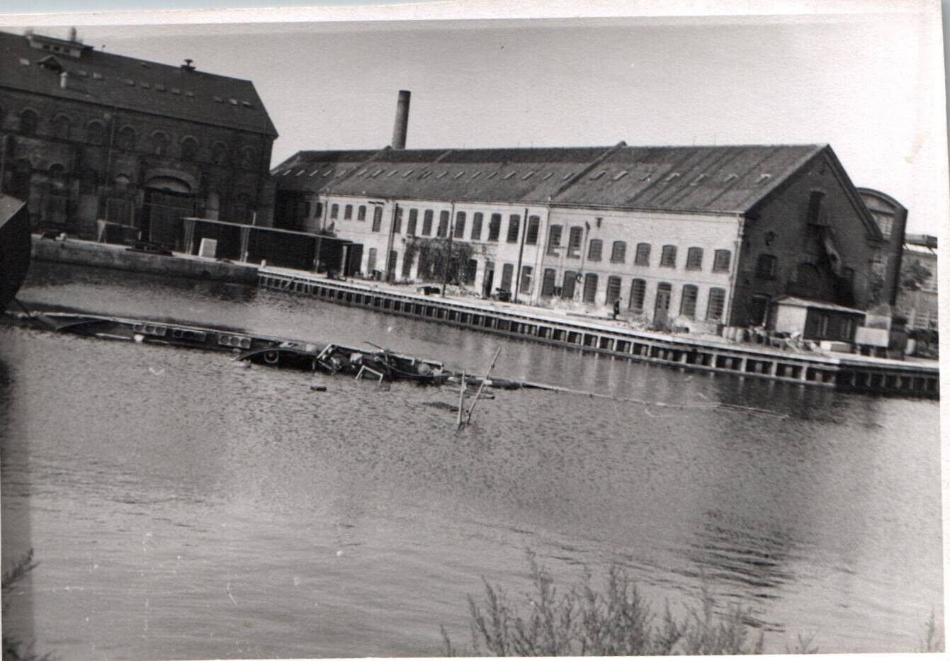 WWII Photo Sabotage Scenes Copenhagen Denmark Small Size 11x7cm World War 2