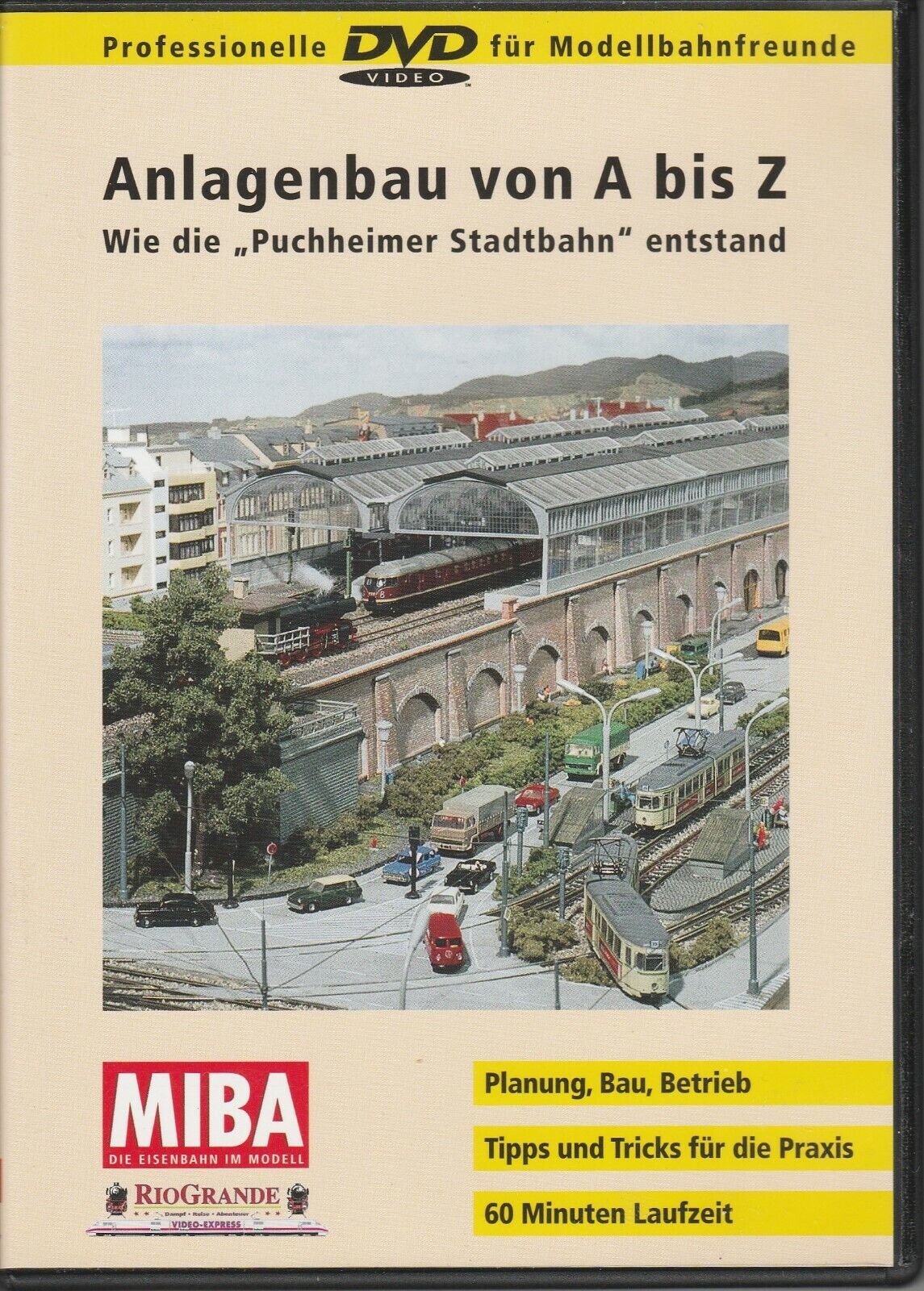 Plant construction from A to Z | Miba model railway DVD Puchheimer light rail