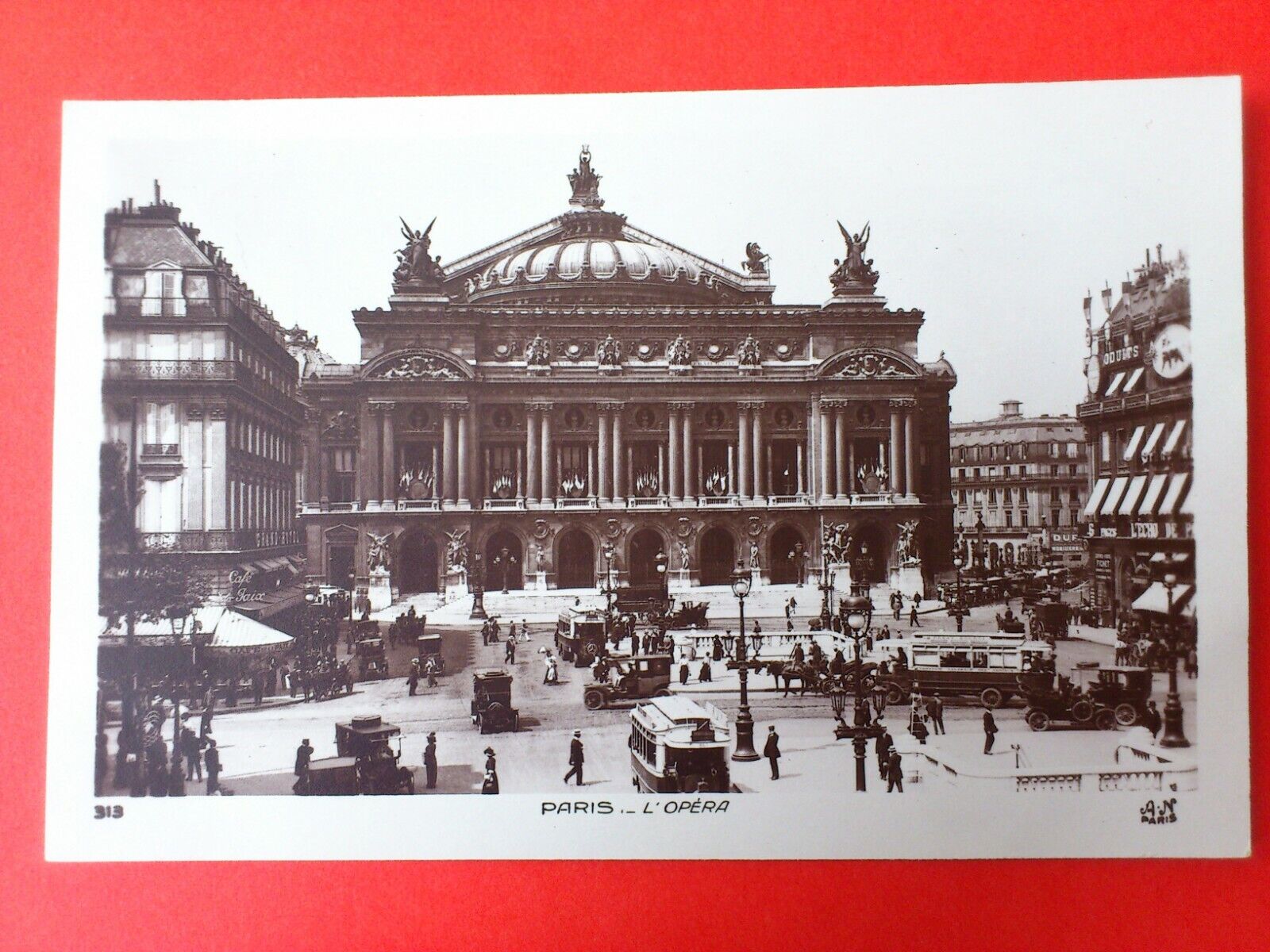 Vintage Postcard FranceParisL´Opéra 1920-30