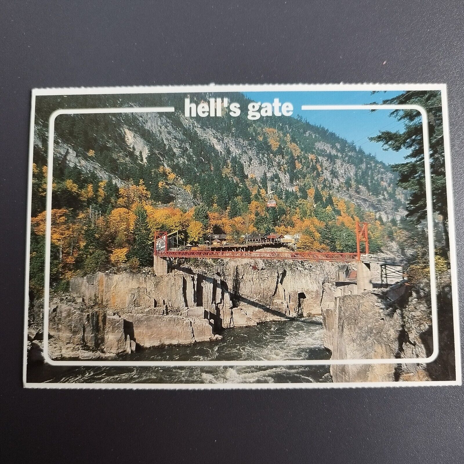 Canada The spectacular Fraser Canyon's attraction: Hell's Gate Airtram