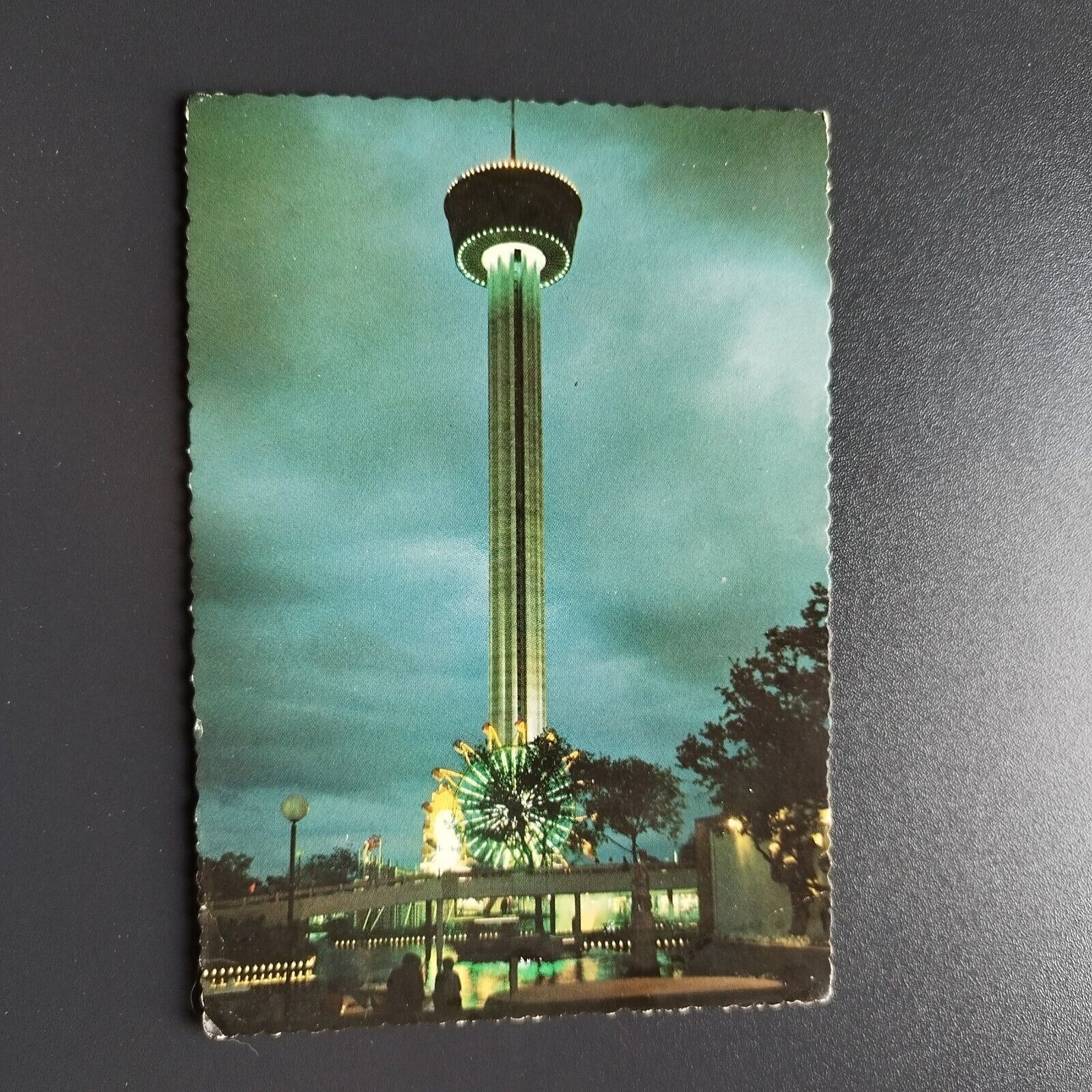 Texas San Antonio The Tower Of The Americas Posted in 1970