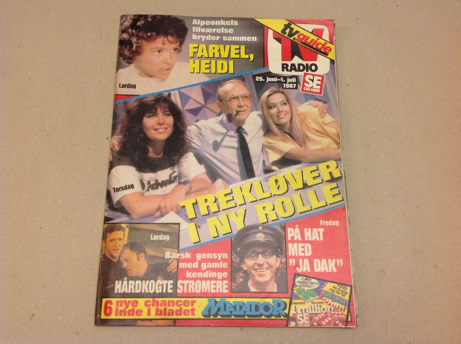 Gitte Nielsen Sylvester Stallone Breakup Vtg Danish Magazine 1987 "Se og Hoer"