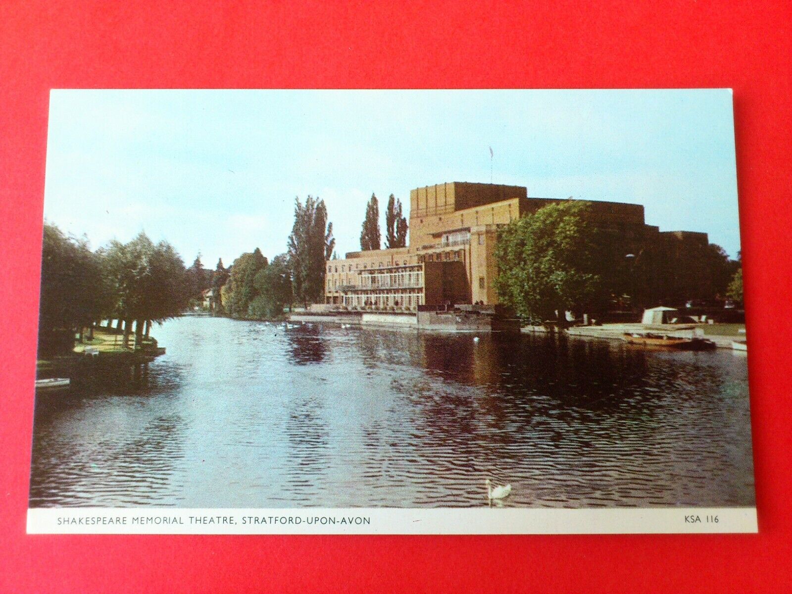 Vintage Postcard UKShakespeare Memorial TheatreStratford-Upon-Avon1947