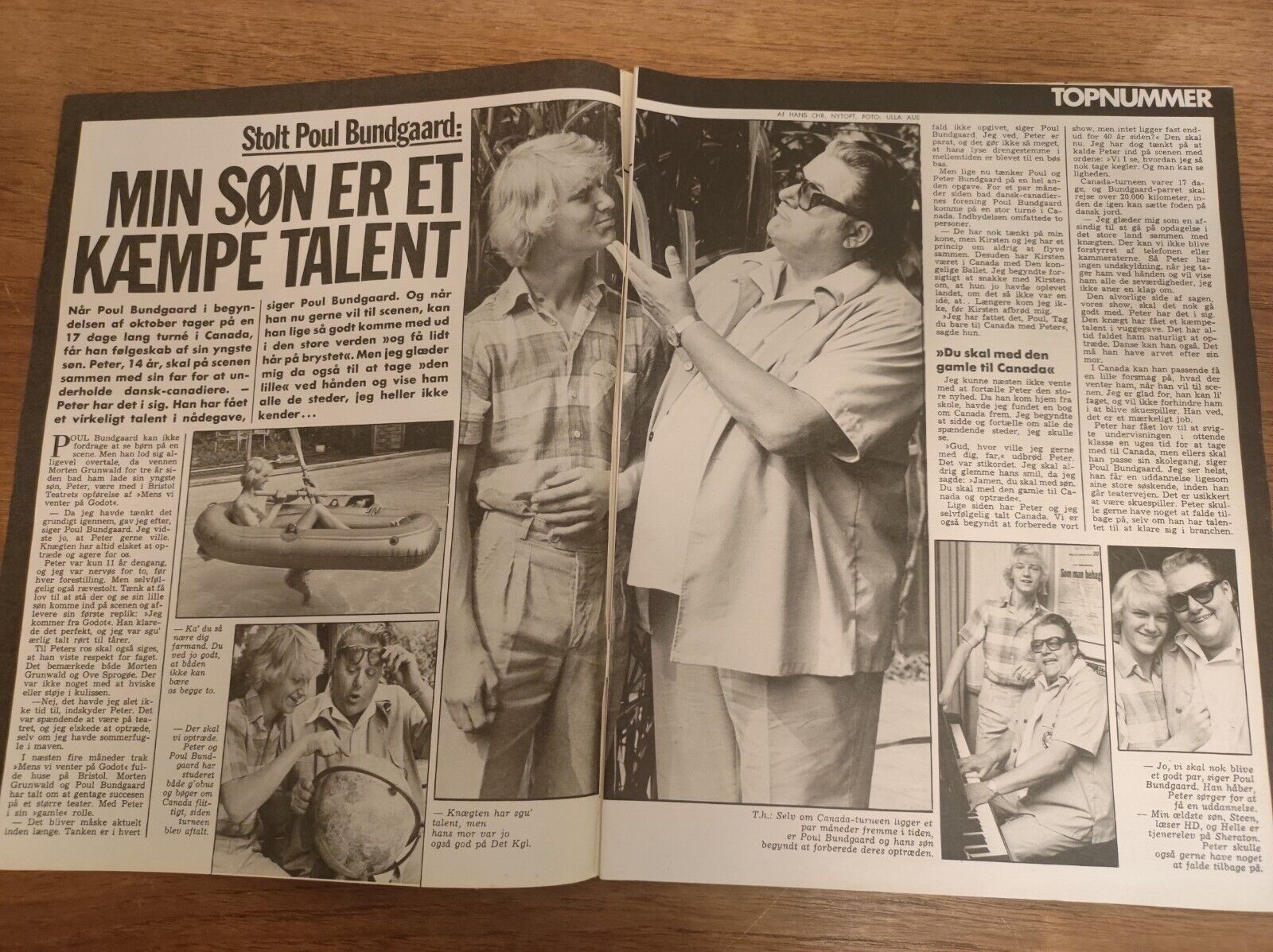 GITTE HENNING Danny Kaye EDDIE DAVIS Harry Edison 1979 Danish Magazine BB64