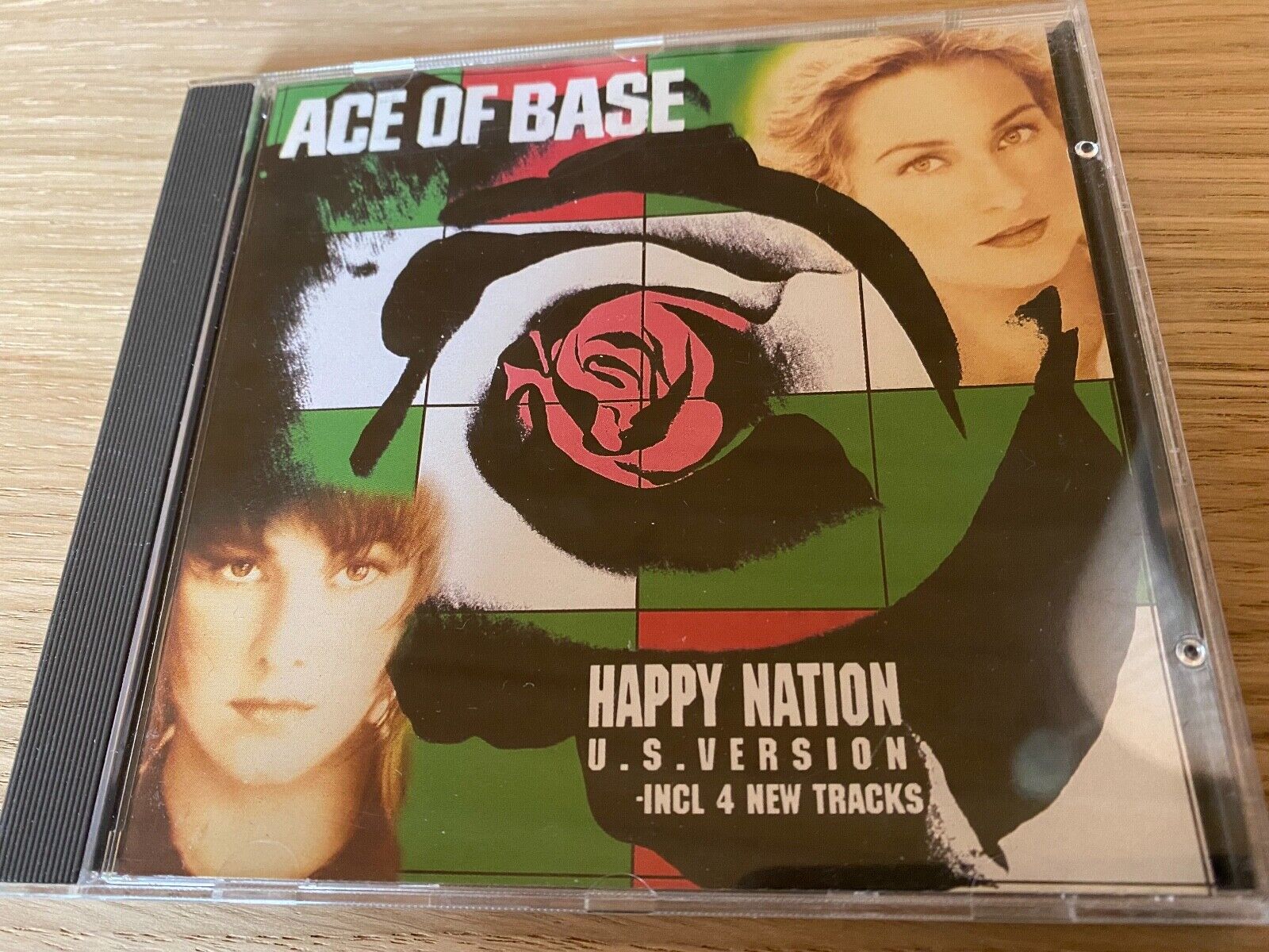 ACE OF BASE "HAPPY NATION U S VERSION" CD ALBUM 15 TRACKS 1993 MEGA RECORDS**