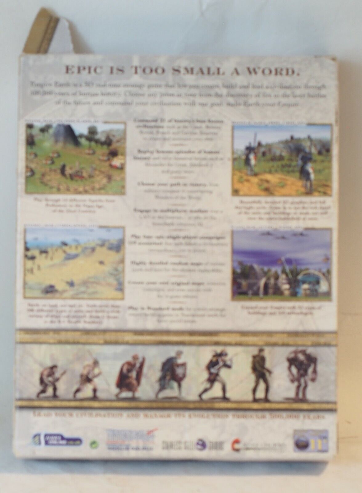 BIG BOX PC - EMPIRE EARTH FROM 2001