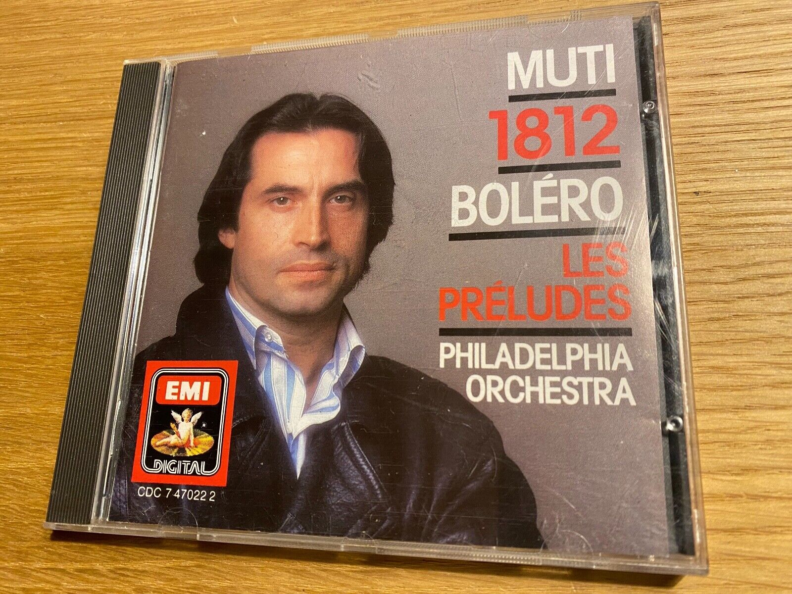 MUTI 1812 "BOLERO LES PRÈLUDES" PHILADELPHIA ORCHESTRA JAPANESE CD ALBUM 1984***