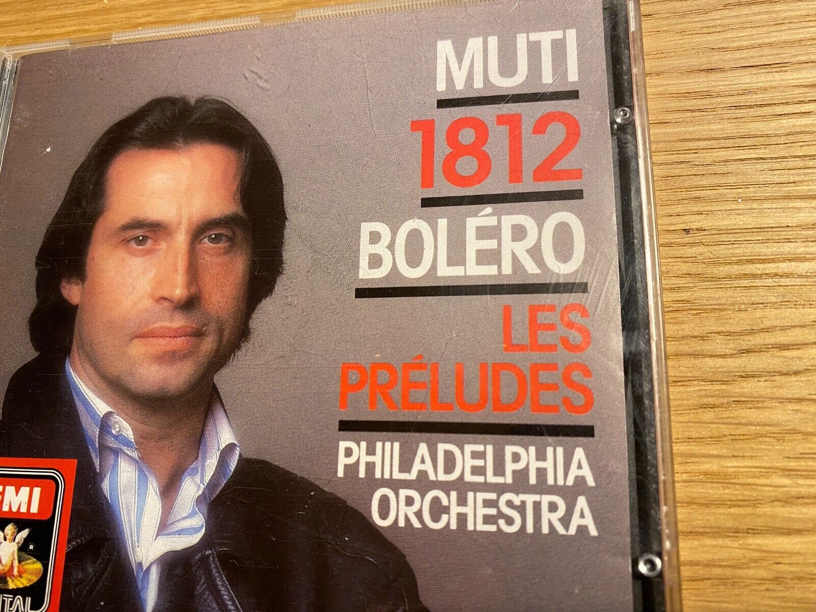 MUTI 1812 "BOLERO LES PRÈLUDES" PHILADELPHIA ORCHESTRA JAPANESE CD ALBUM 1984***