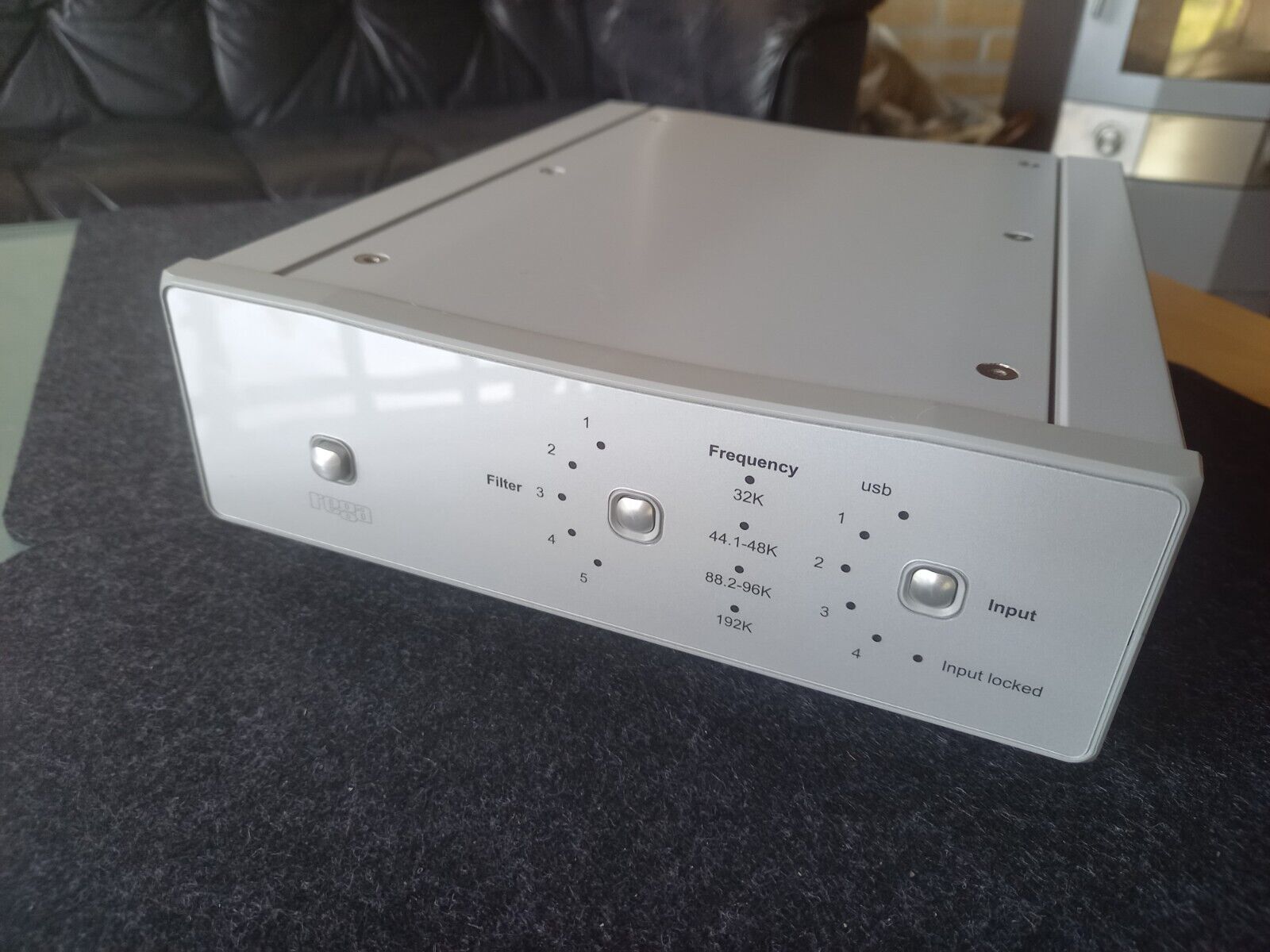 Rega  DAC, 5-filter edition * stunning British made in rare Silver finish - VGC.