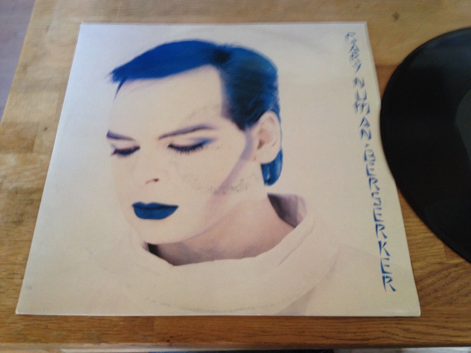 GARY NUMAN "BERSERKER/EMPTY BED" 1984 LIMITED EDITION UK PRESSED MAXI SINGLE UK