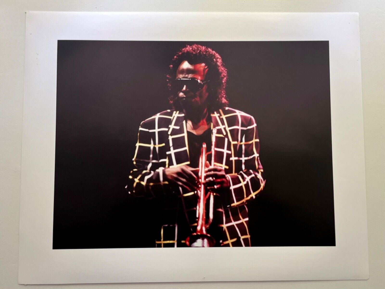 Unique photo of Miles Davis 1:1 by Jan Persson  Estate Sale signed