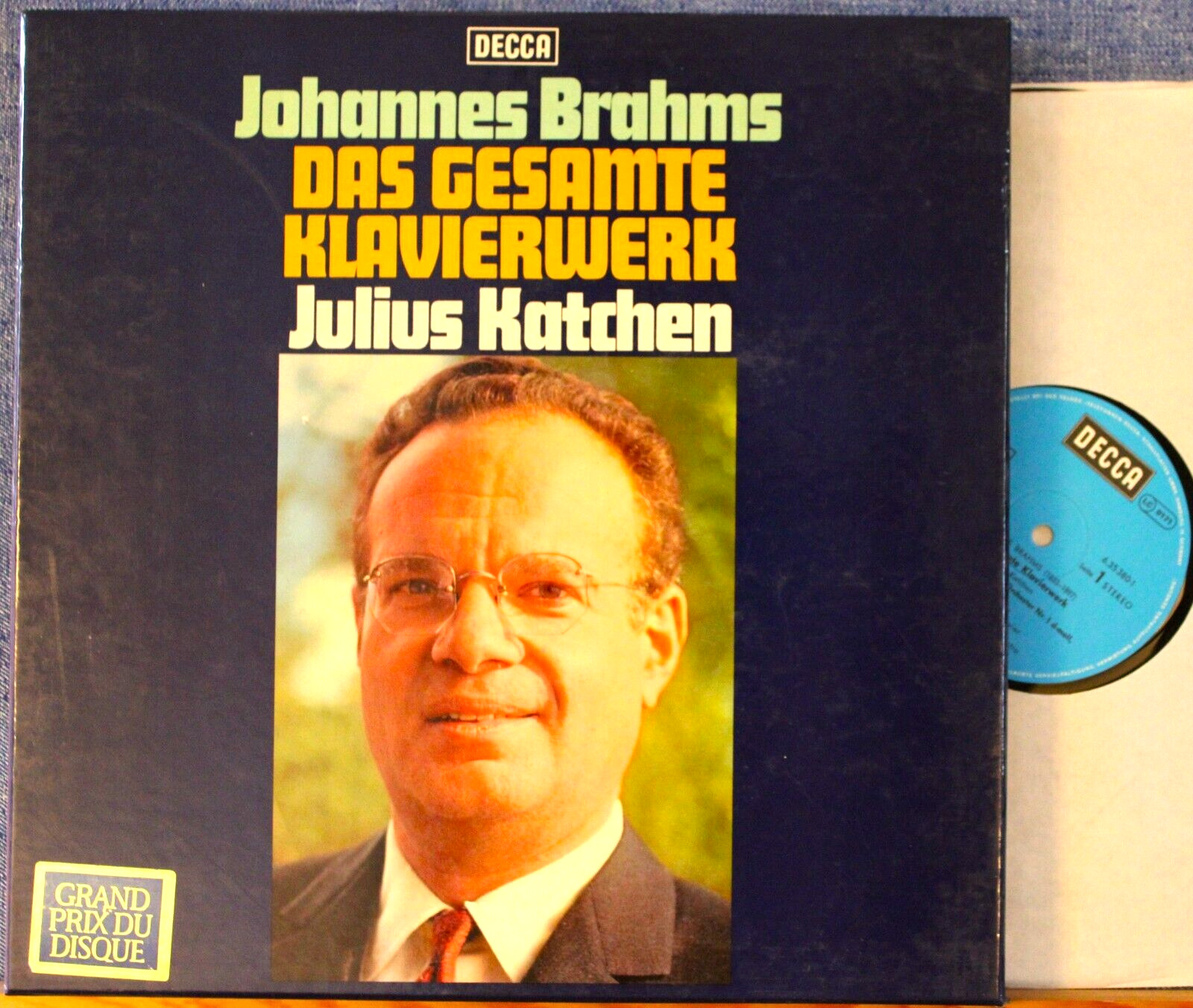 Katchen Brahms (Complete piano music) Decca 635380 Box (11) NM