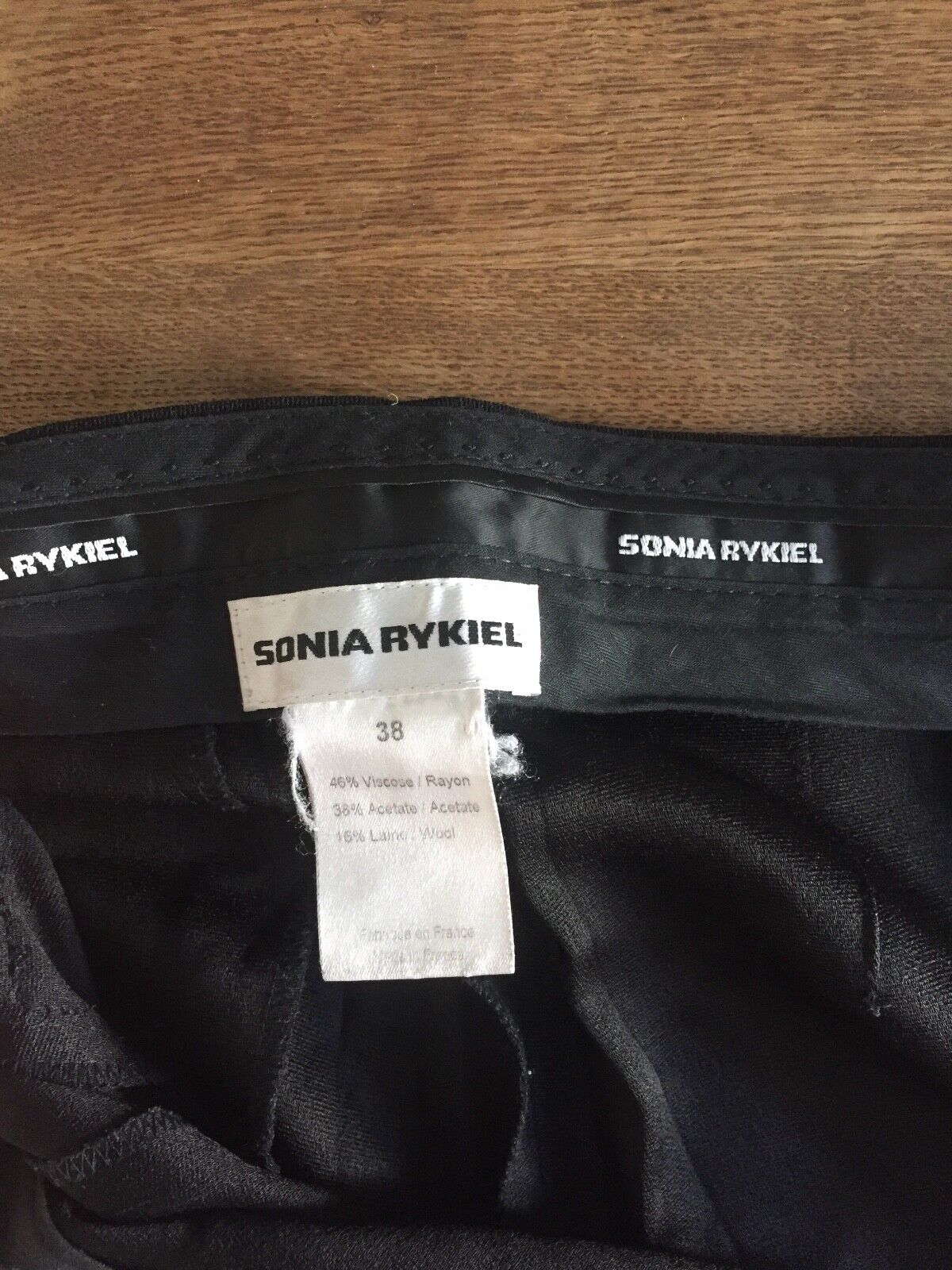 sonia rykiel dress pants 38