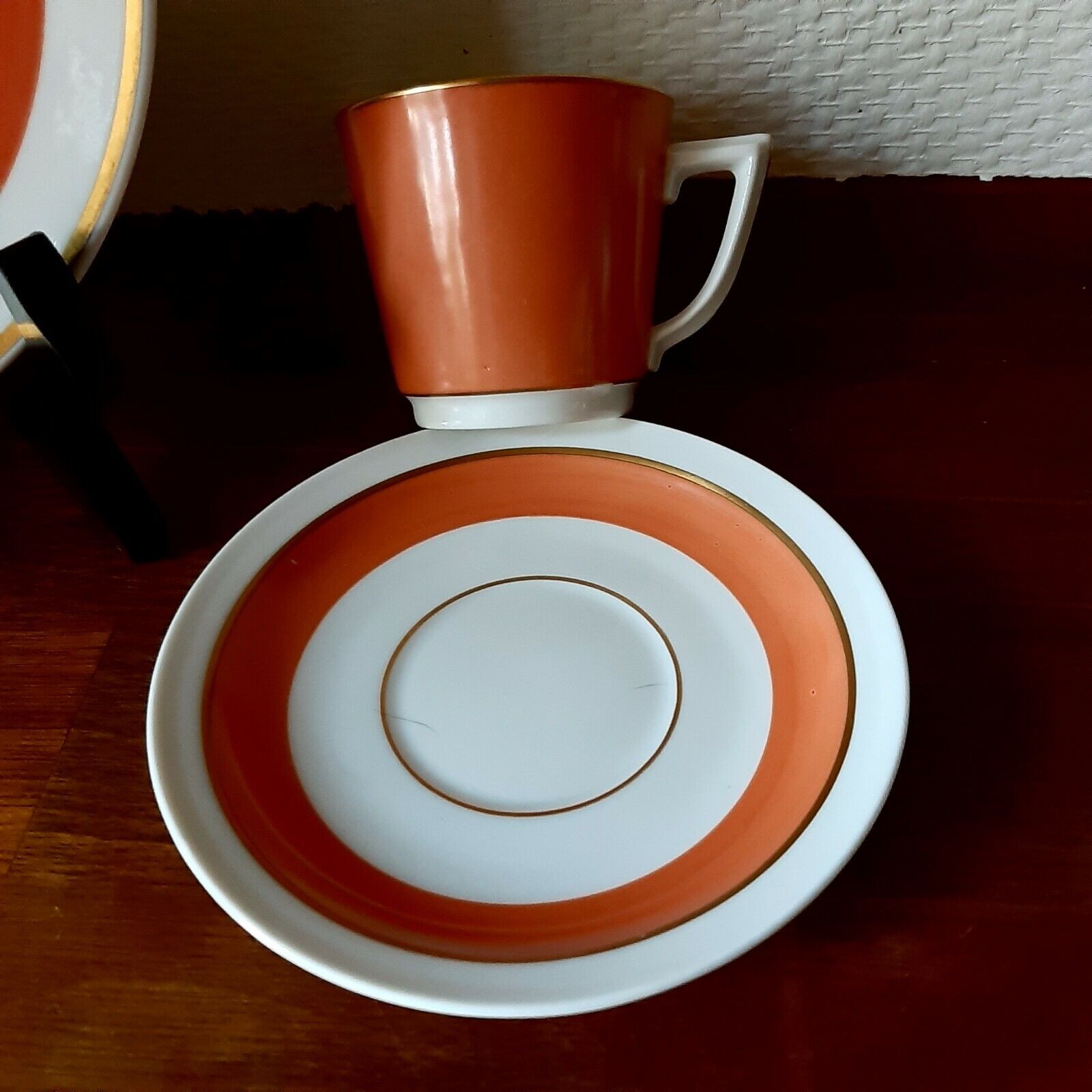 RARE 2 x  TRIO Mocca / Espresso sets Royal Copenhagen Denmark 1960´ies