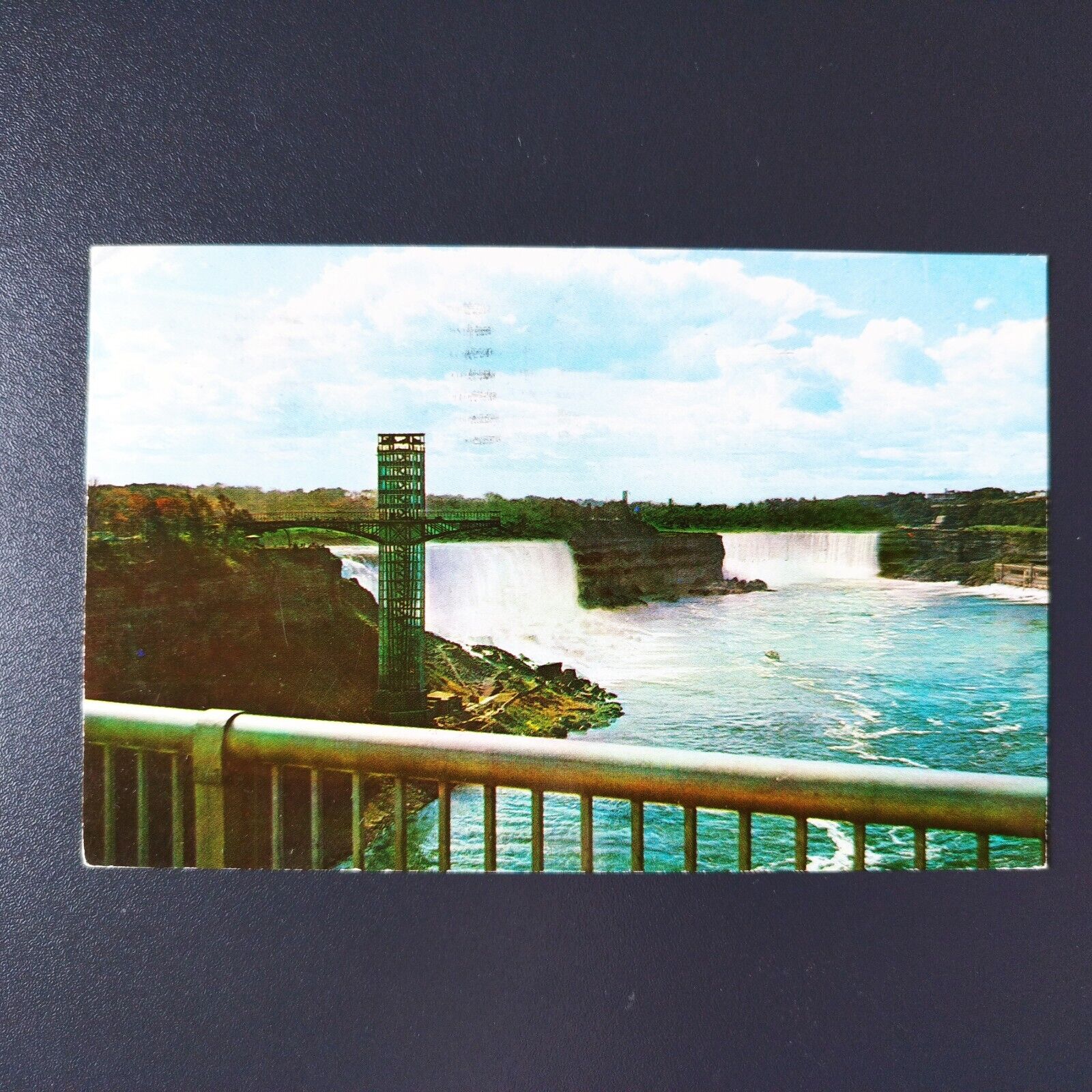 Niagara FallsNew observation tower looking toward the American Falls 1962