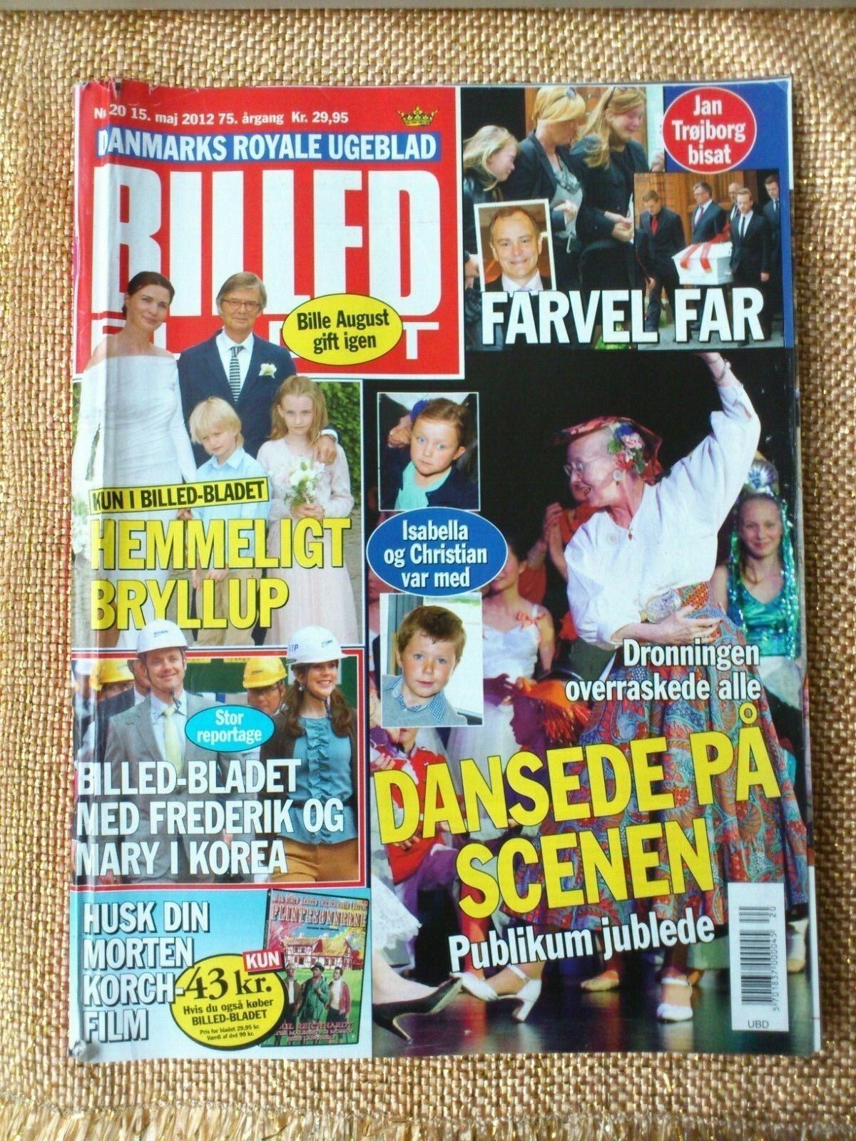 Danish magazine "Billed Bladet" Royals/Film/Tv stars No 20/2012