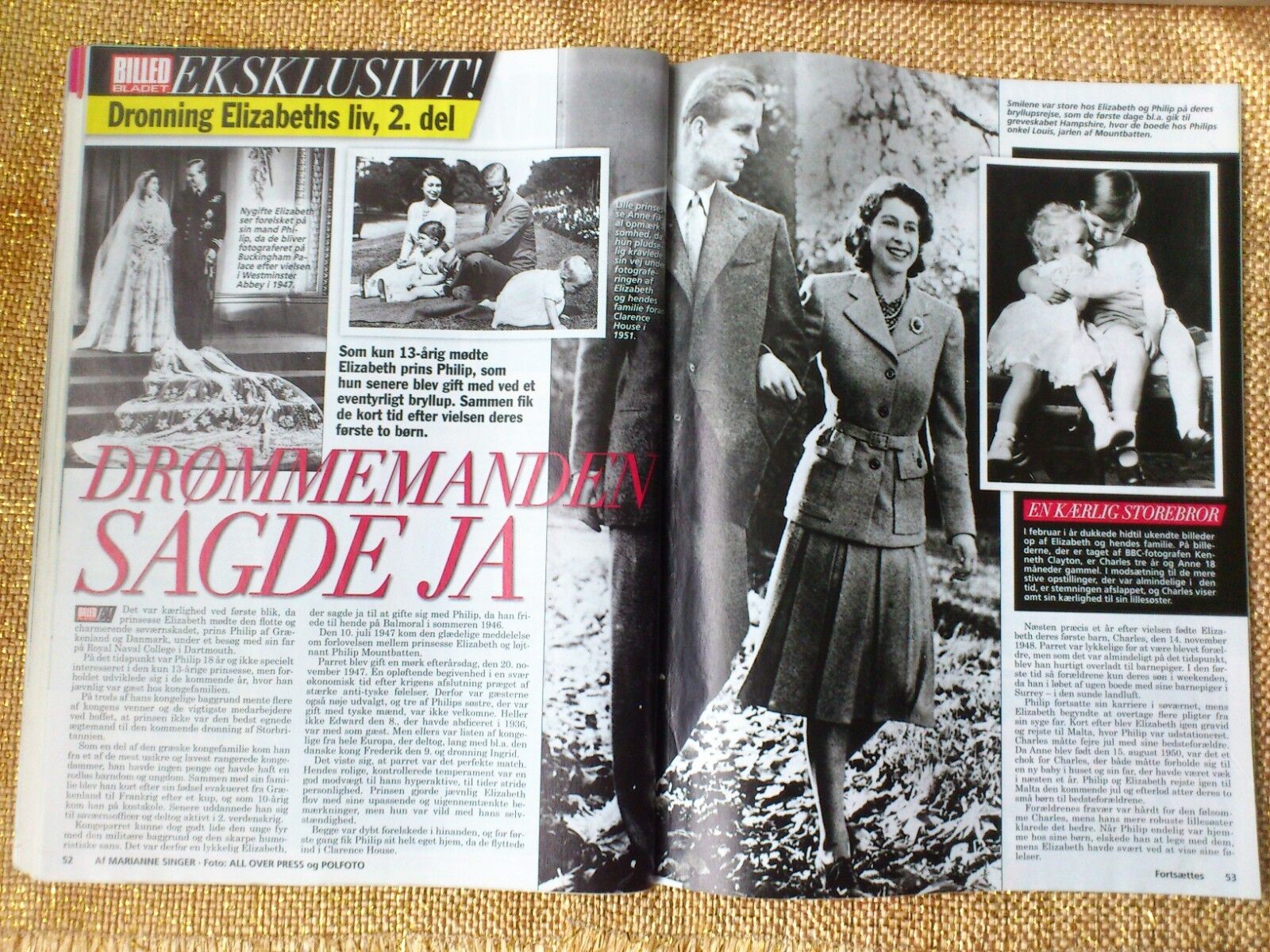 Danish magazine "Billed Bladet" Royals/Film/Tv stars No 20/2012