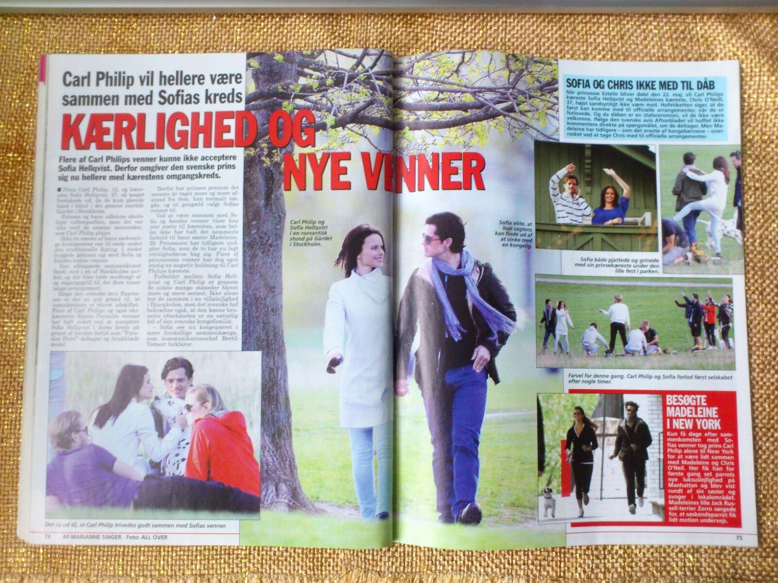 Danish magazine "Billed Bladet" Royals/Film/Tv stars No 20/2012