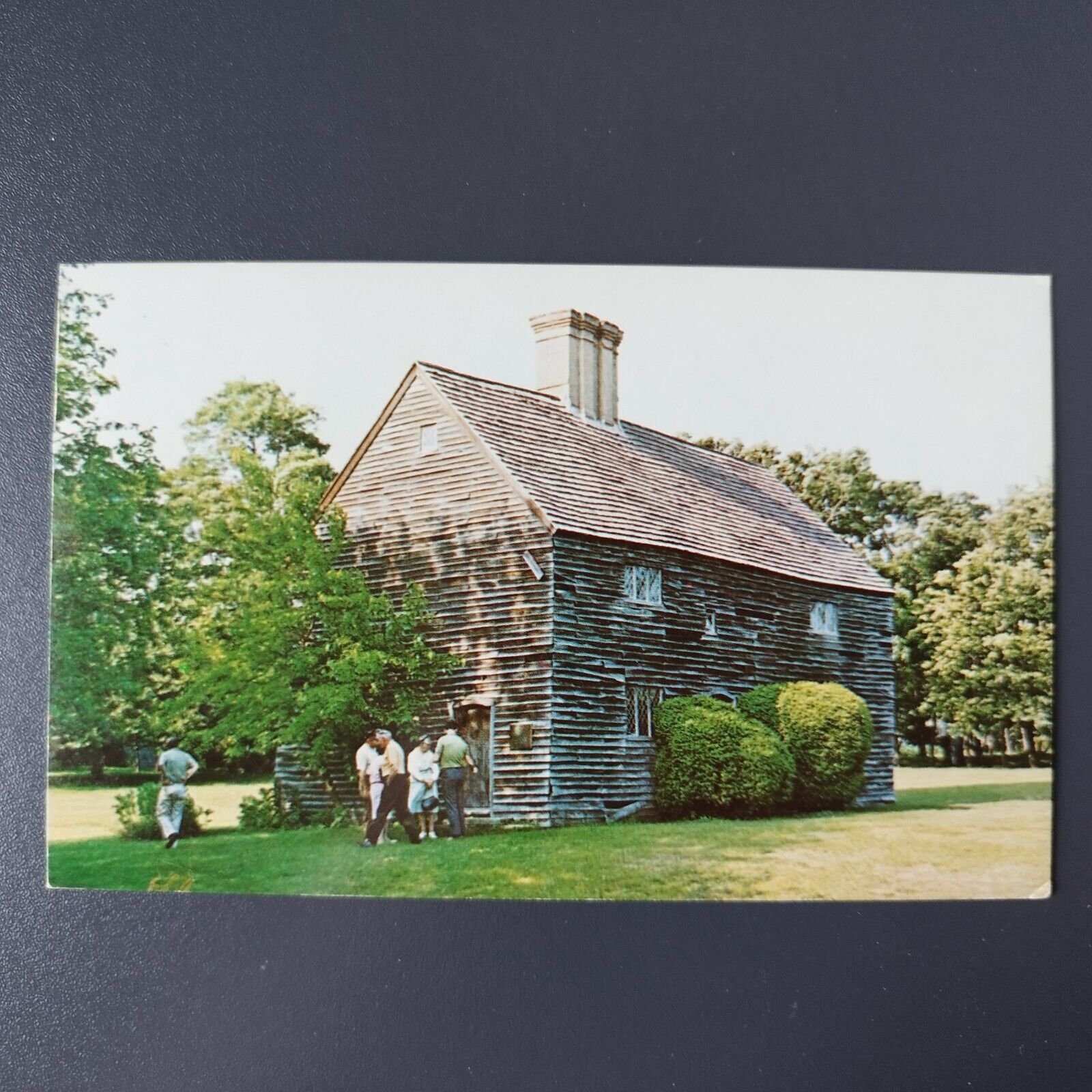 NY Cutchogue The Old House Long Island Postcard No L47