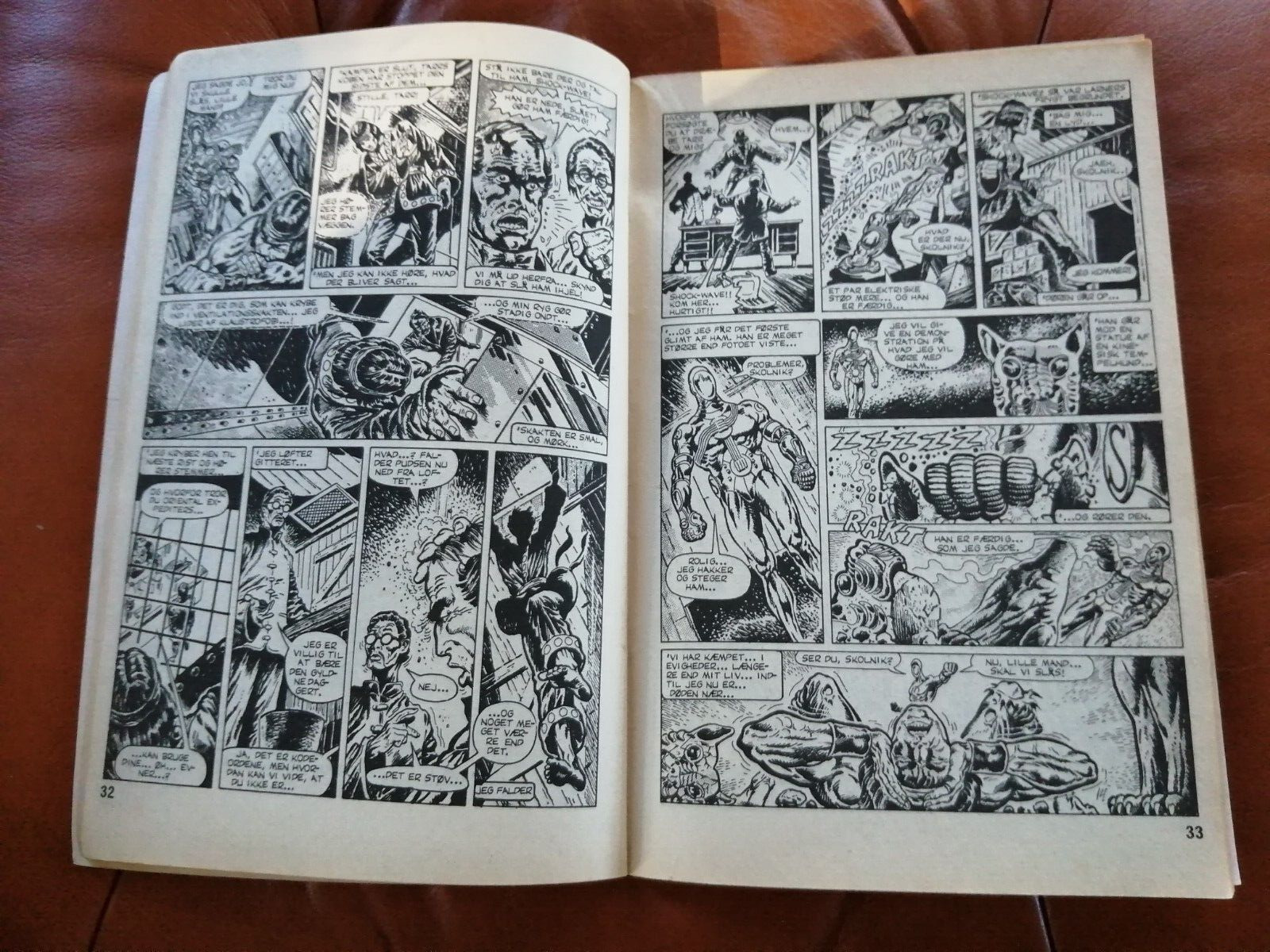 Danish comic magazineKUNG-FU no 24  1970s