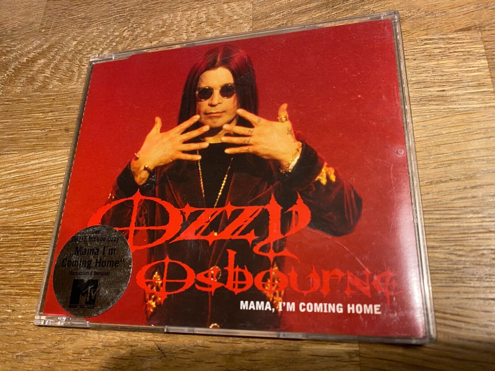 OZZY OSBOURNE "MAMAI´M COMING HOME"  3 AUDIO TRACK CD SINGLE ENHANCED VIDEO CD