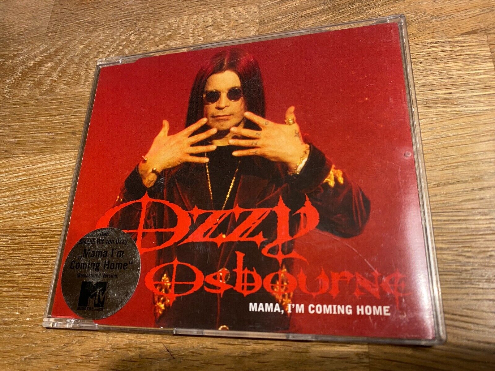 OZZY OSBOURNE "MAMAI´M COMING HOME"  3 AUDIO TRACK CD SINGLE ENHANCED VIDEO CD