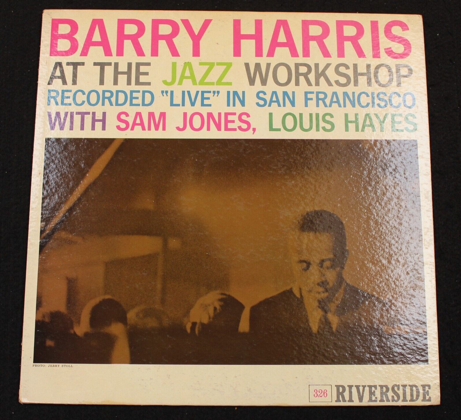 BARRY HARRIS At The Jazz Workshop US orig MONO Riverside Jazz LP *EX+*