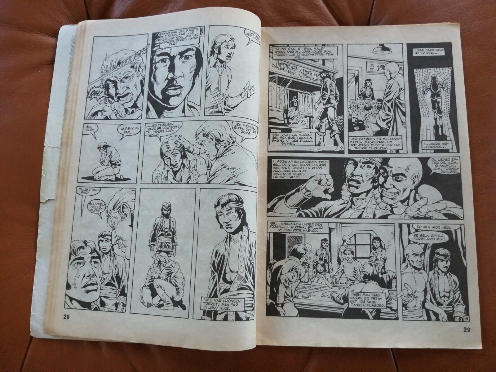 Danish comic magazineKUNG-FU no 89 1984