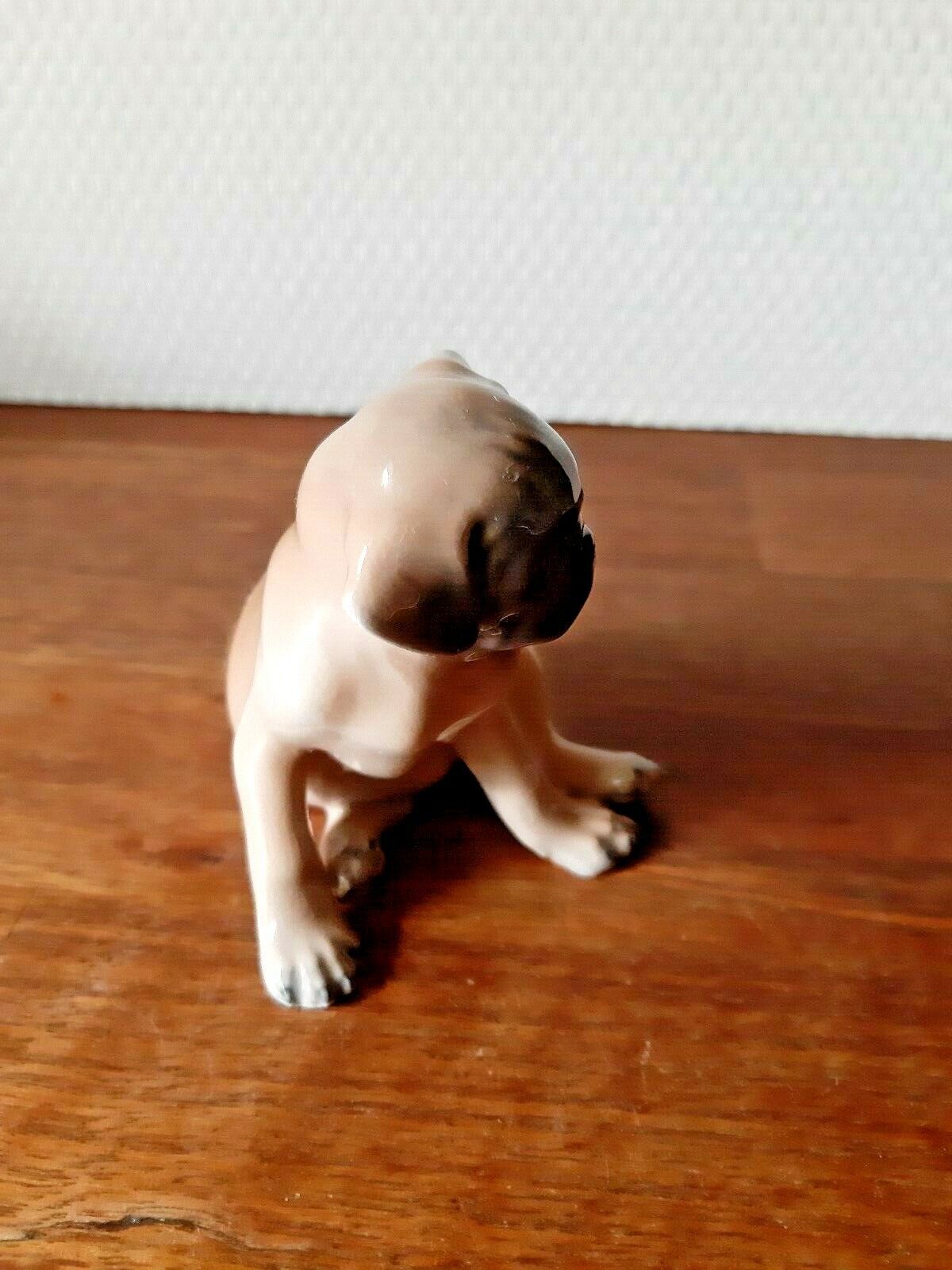 PUG PUPPY by Th Madsen for ROYAL COPENHAGEN # 3169 Fact FIRST & very sweet