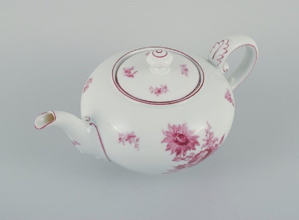 Rosenthal a porcelain tea set consisting of teapot creamer and sugar bowl