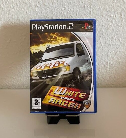 White Van Racer 2007 - PlayStation 2 PAL CIB - Great Condition